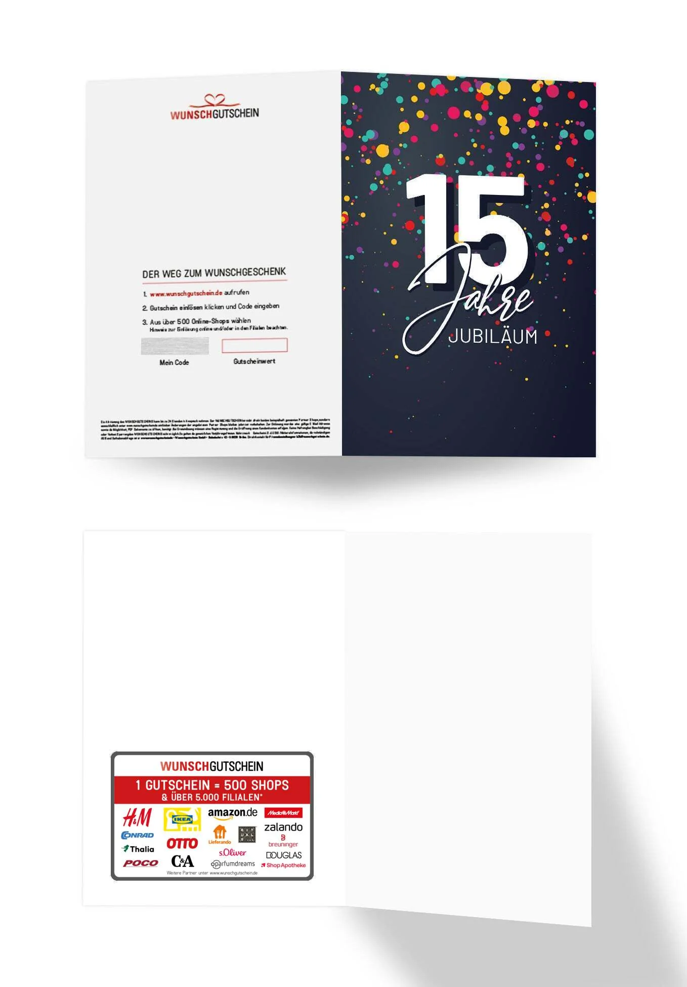 15 Jahre Jubiläum - Konfetti PDF - Image 3