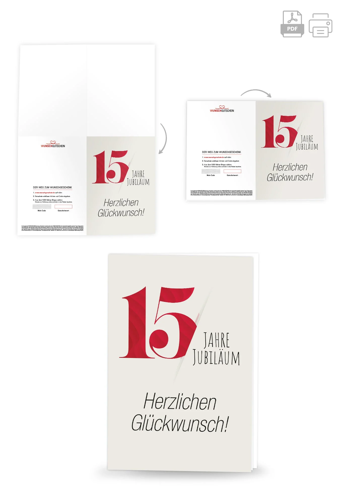 15 Jahre Jubiläum - Rot PDF - Image 4