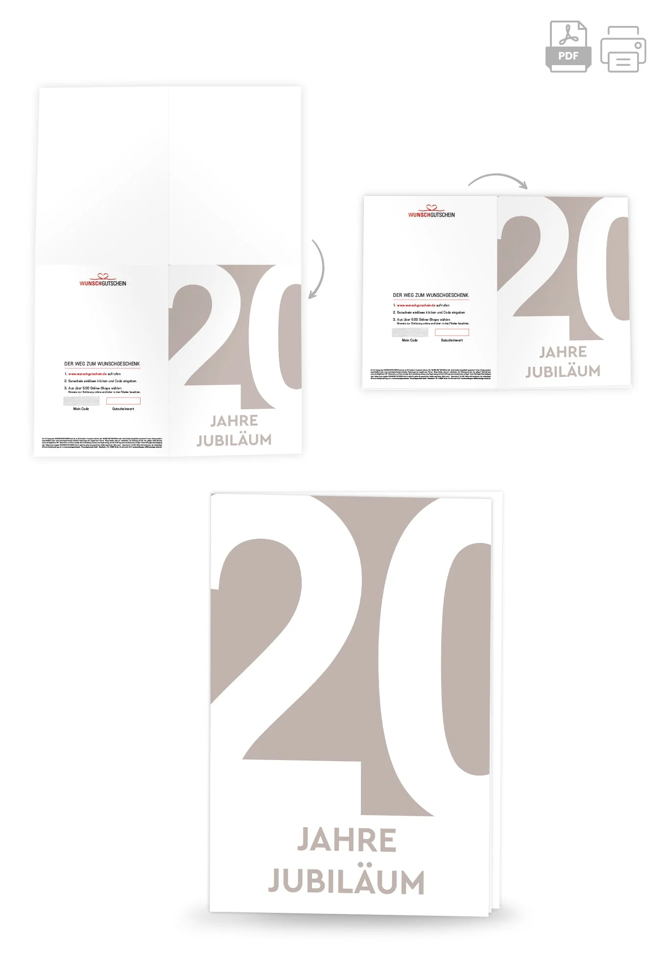 20 Jahre Jubiläum - Beige PDF - Image 4