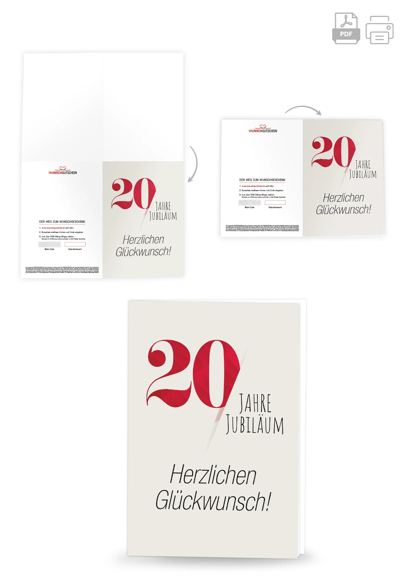 20 Jahre Jubiläum - Rot PDF - Image 4
