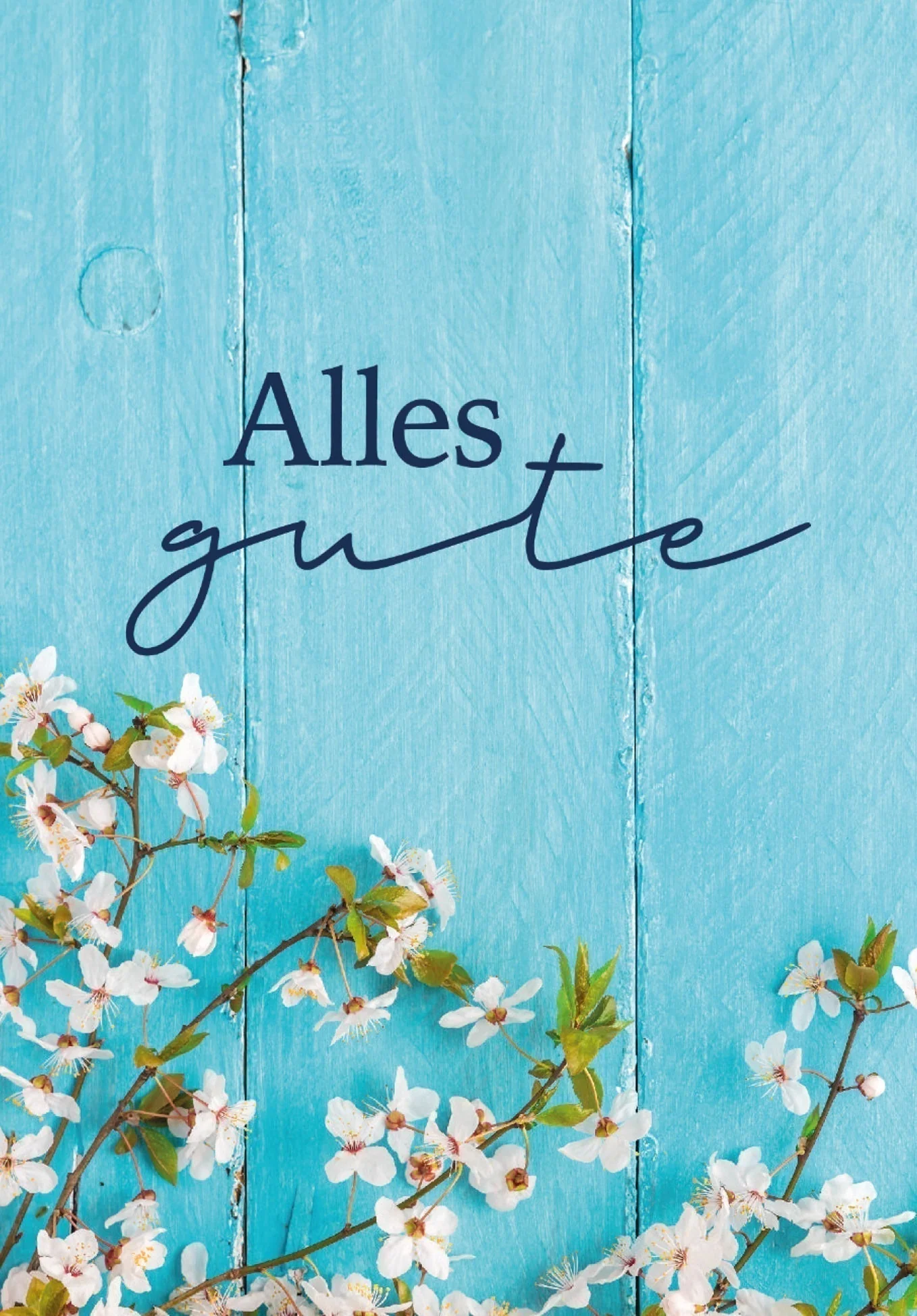 Alles Gute - Blau Holz - Image 2