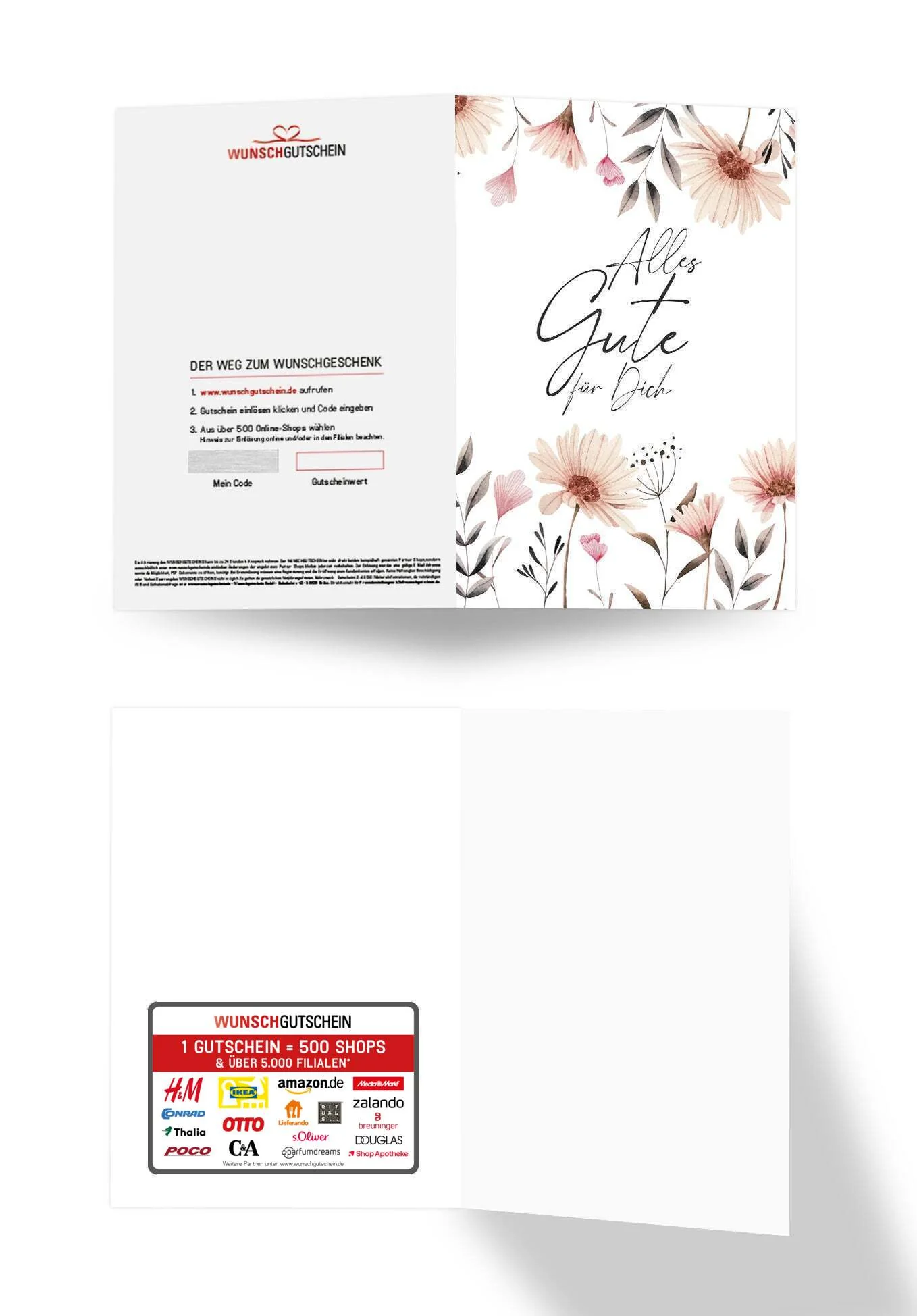 Alles Gute - Blumen weiß PDF - Image 3