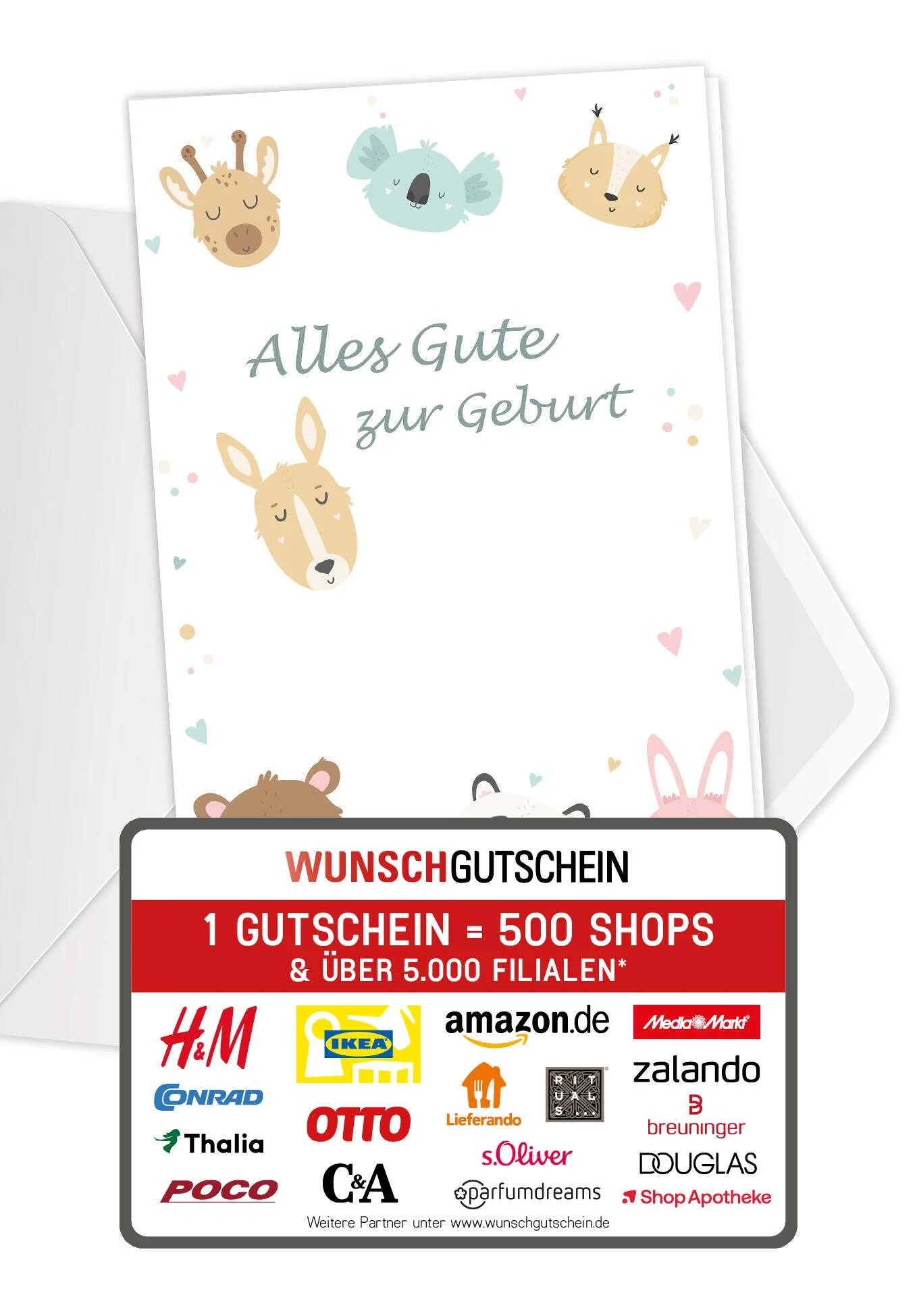 Alles Gute Geburt - Tiere