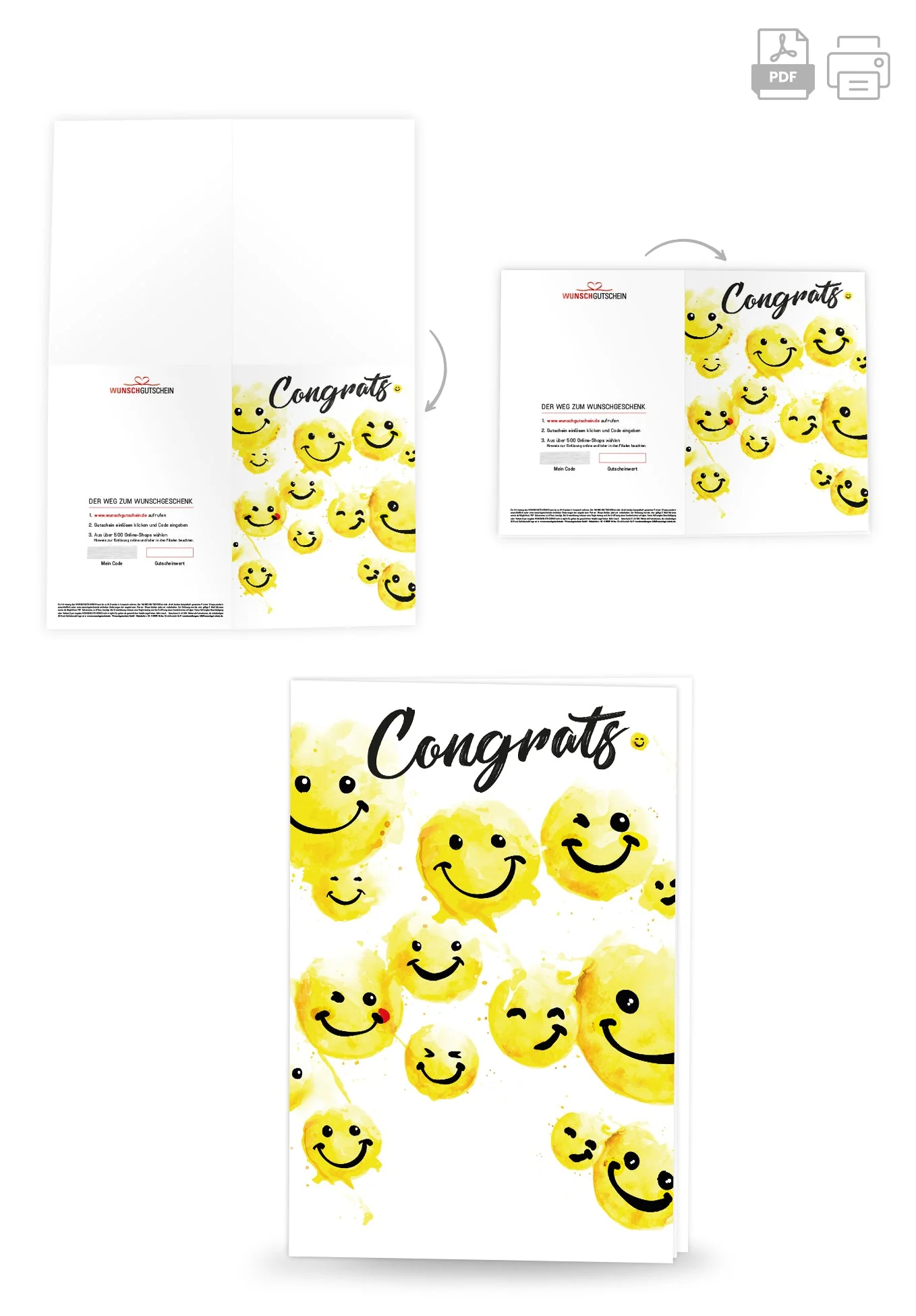 Congrats - Smiley PDF - Image 4