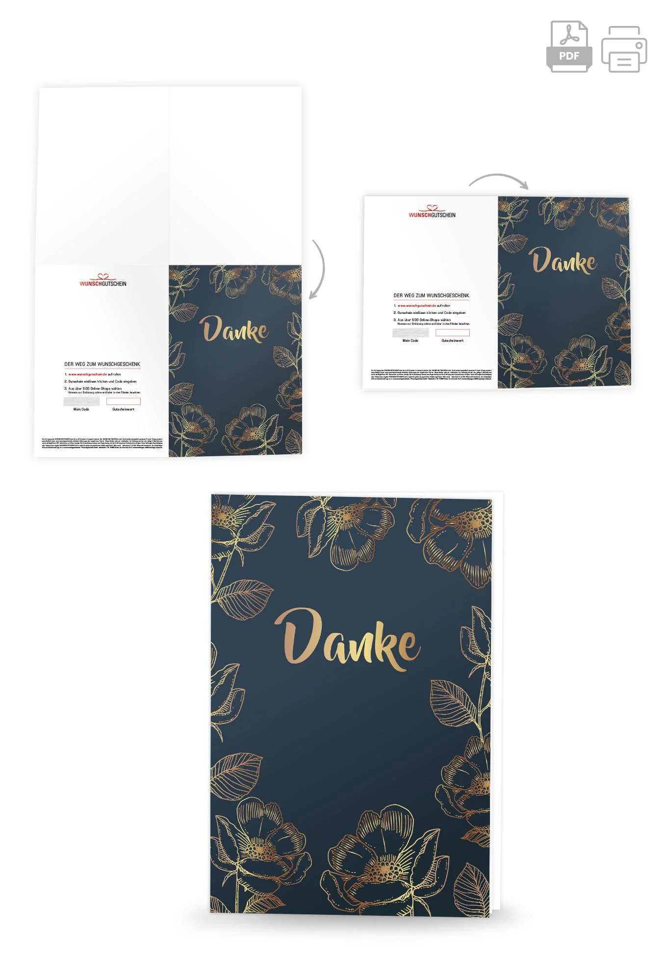 Danke - Blau Gold PDF - Image 4