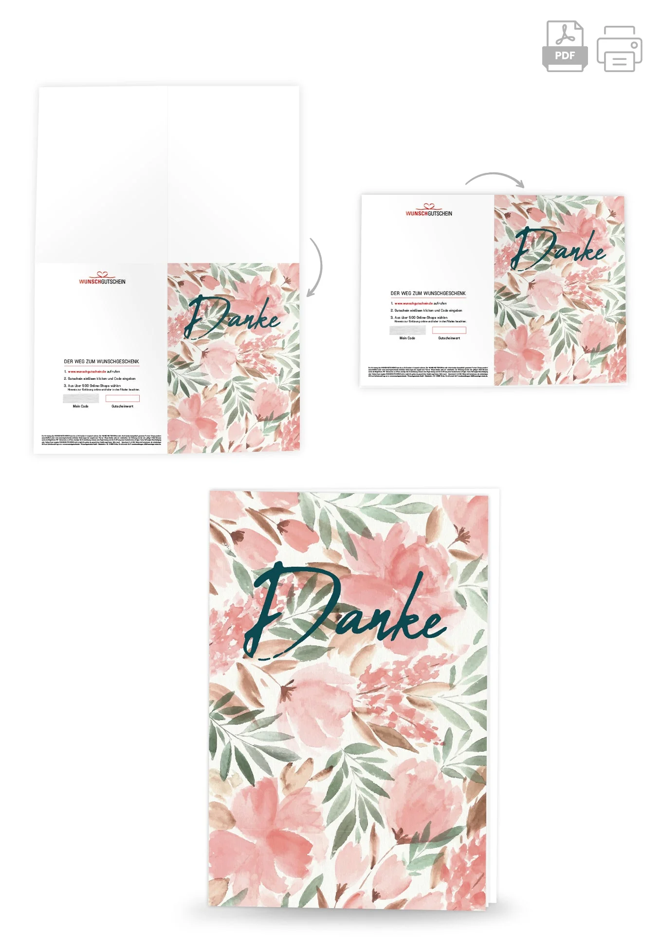 Danke - Blumen Rosa PDF - Image 4