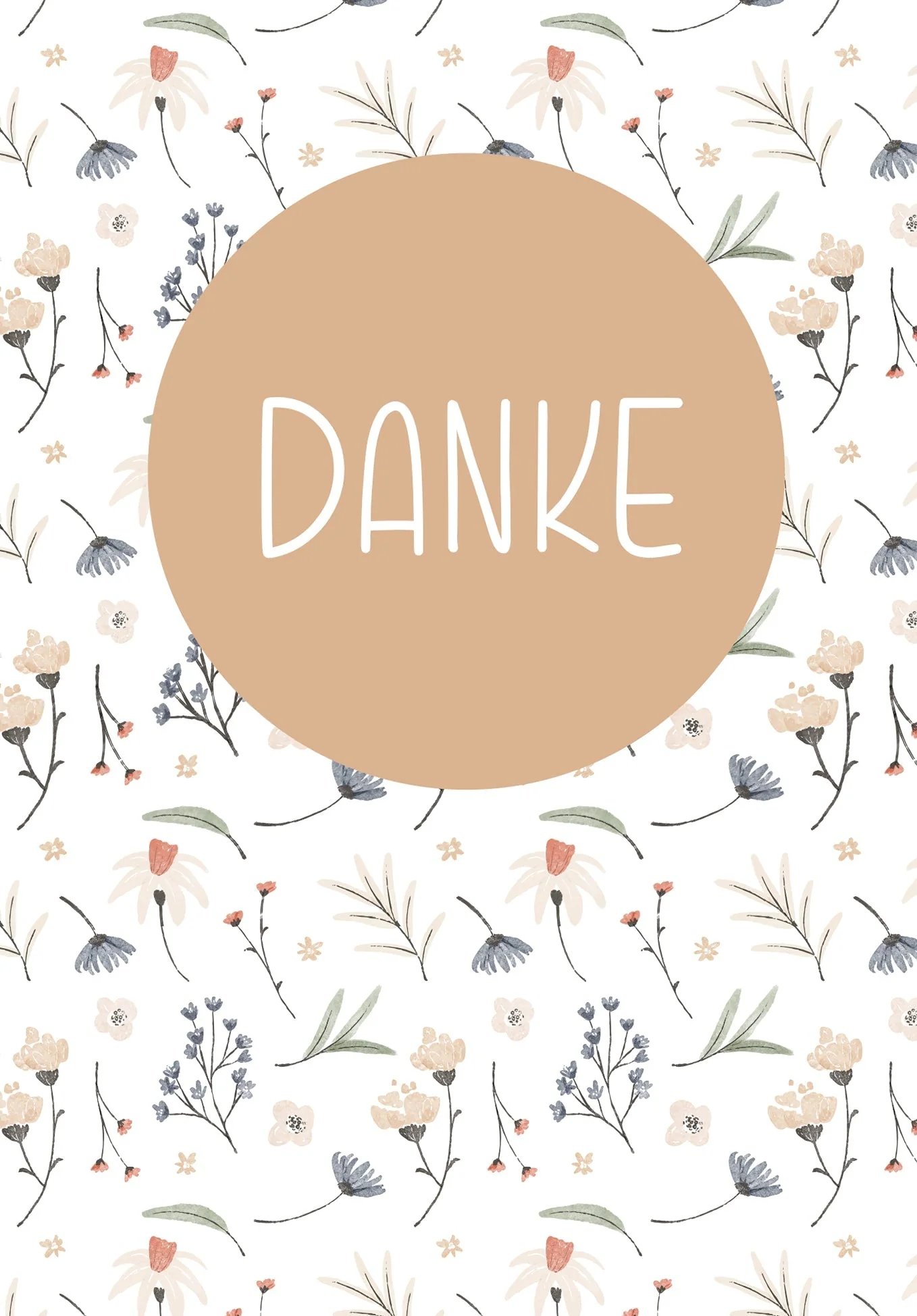 Danke - Blumen Weiß PDF - Image 2