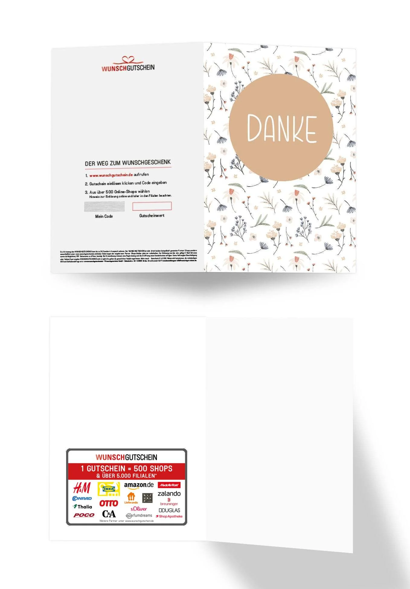 Danke - Blumen Weiß PDF - Image 3