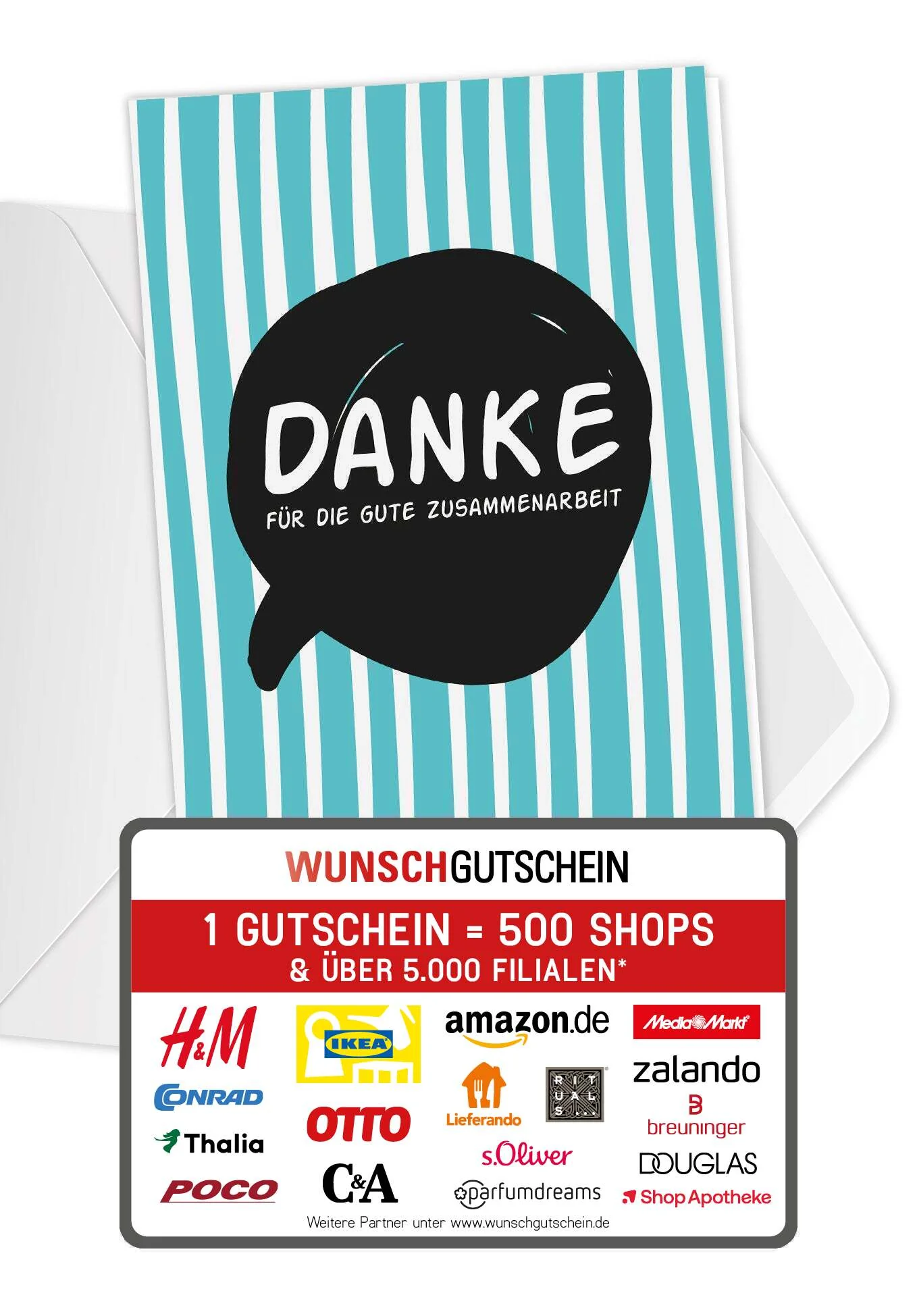Danke Zusammenarbeit - Sprechblase PDF