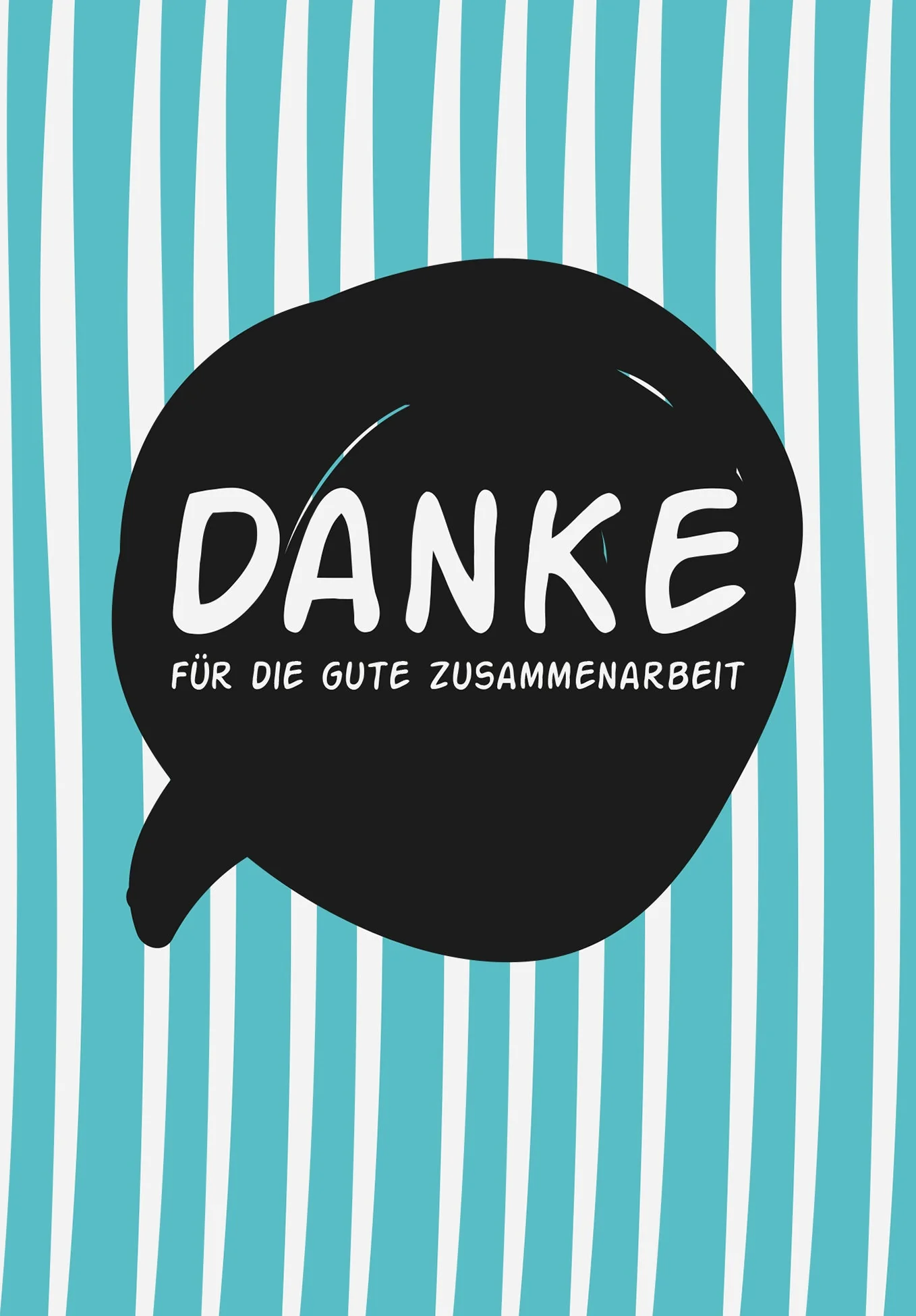 Danke Zusammenarbeit - Sprechblase PDF - Image 2