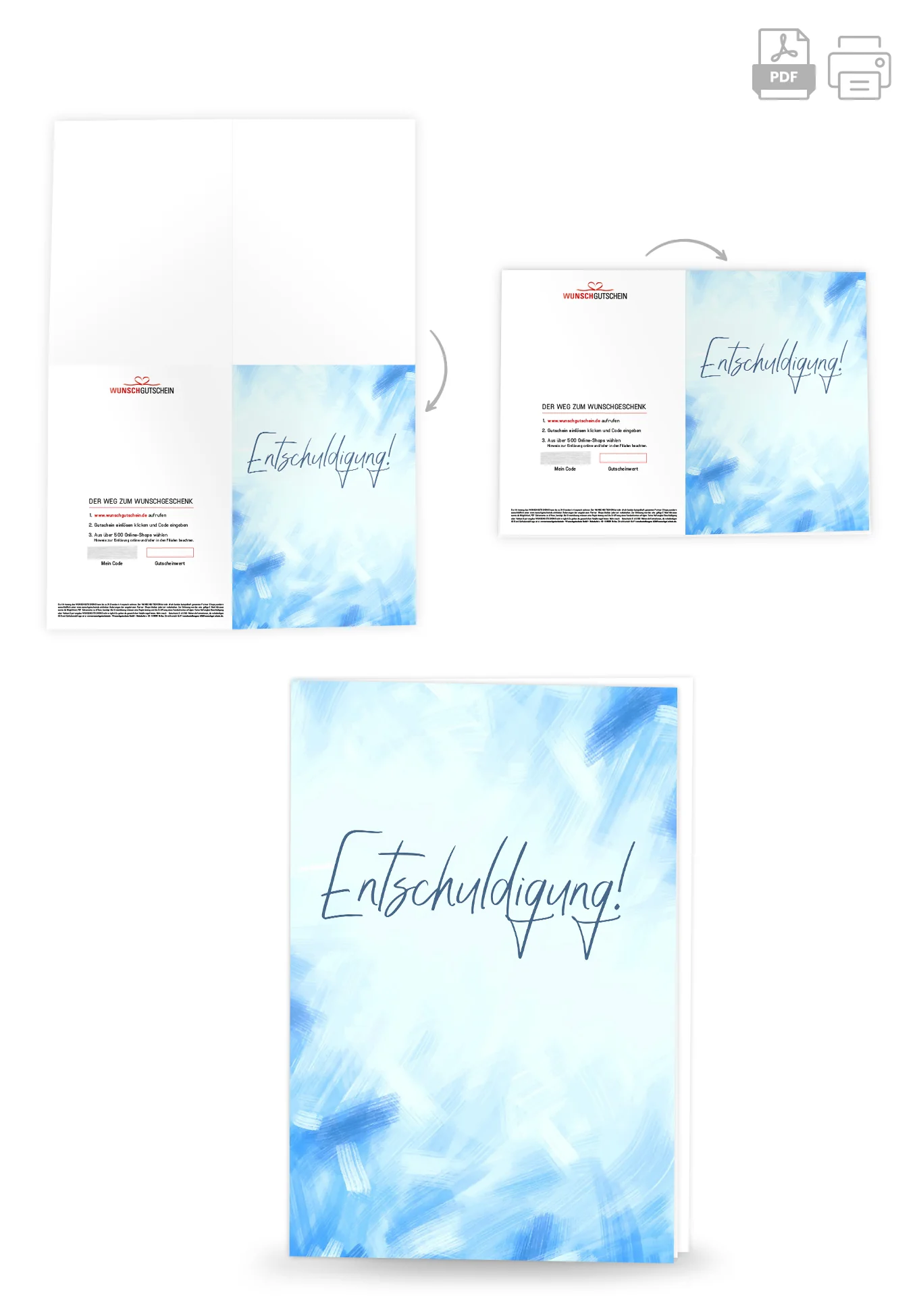 Entschuldigung - Blau - Image 4
