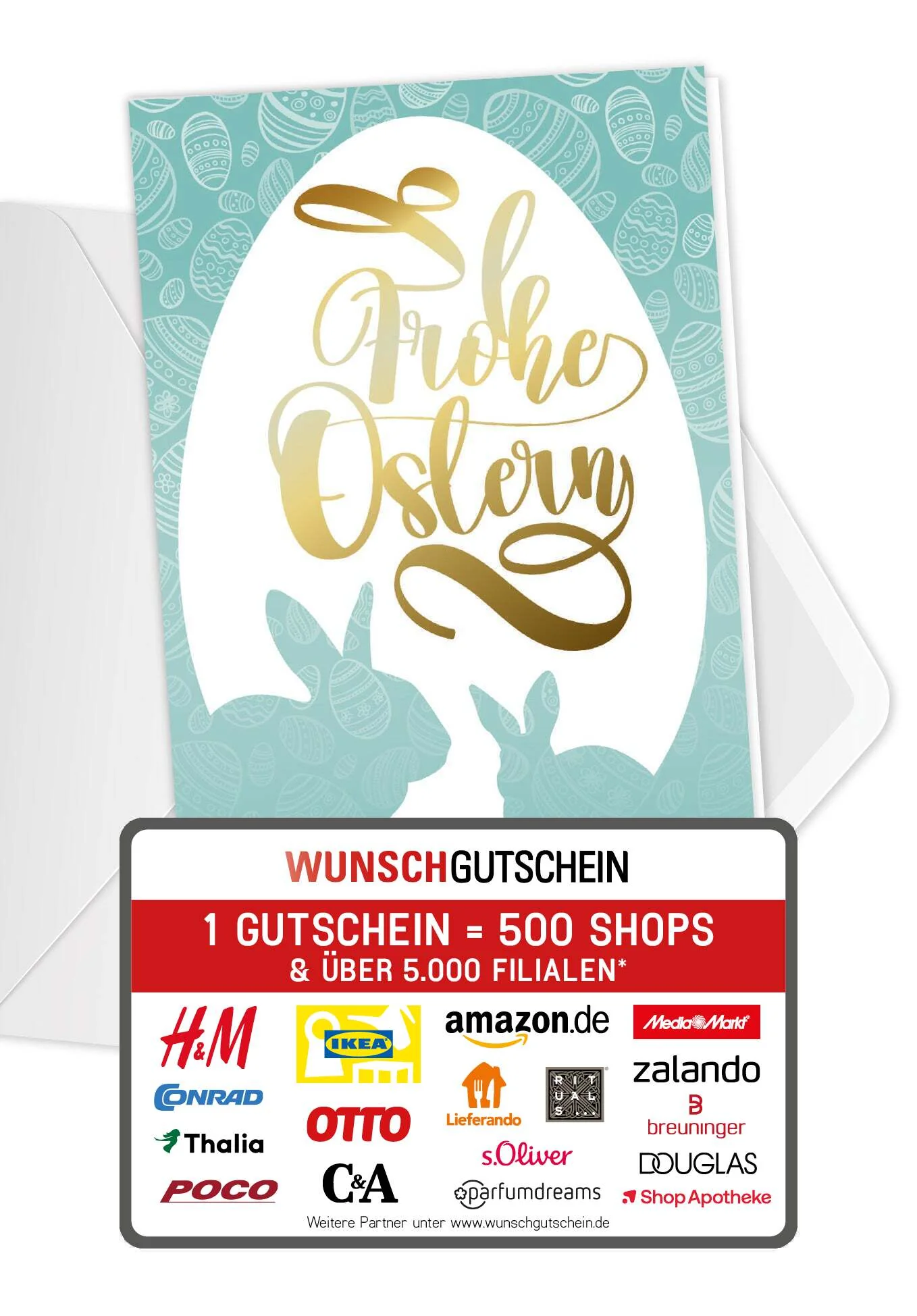 Frohe Ostern - Ei Hase PDF