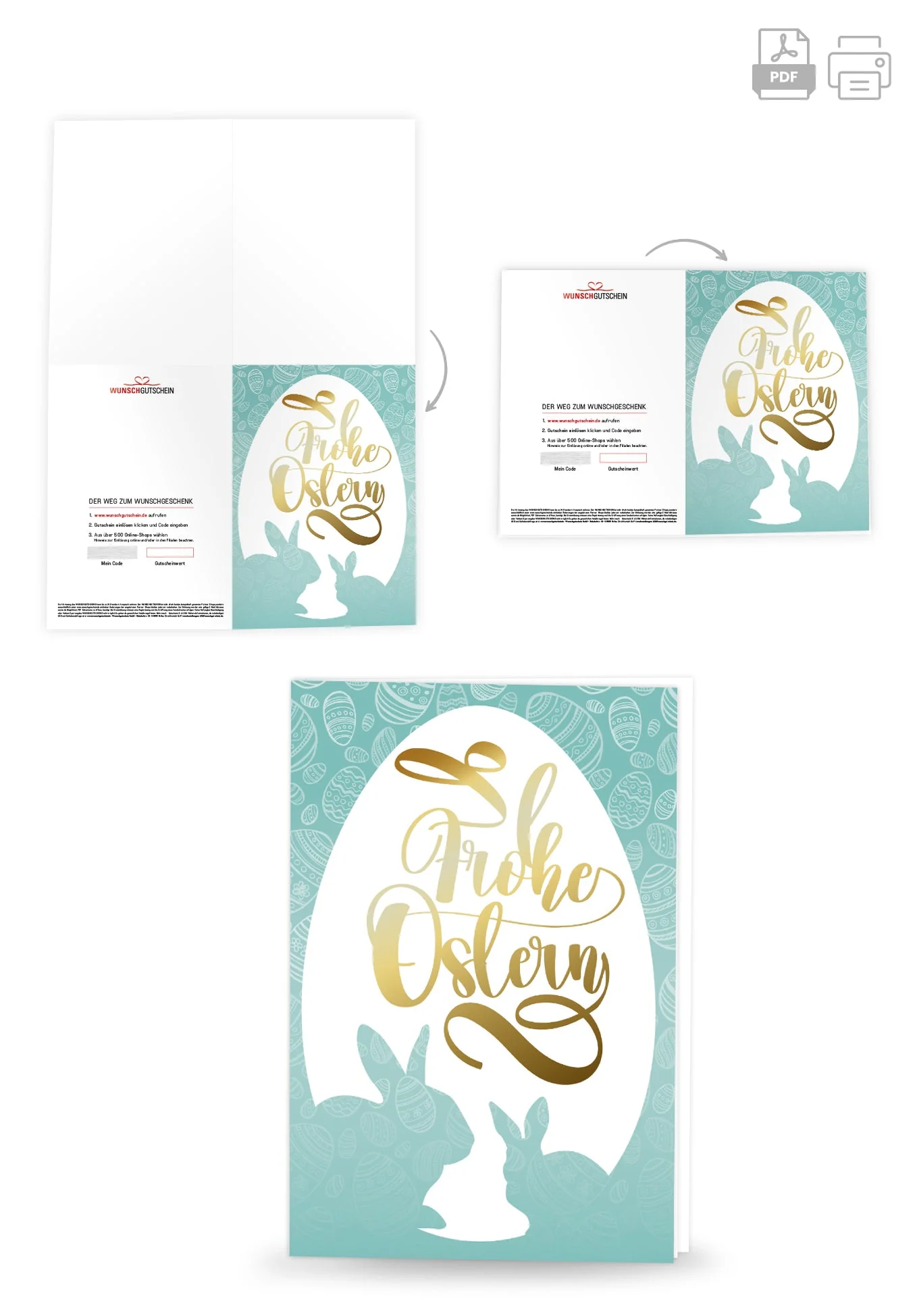 Frohe Ostern - Ei Hase PDF - Image 4