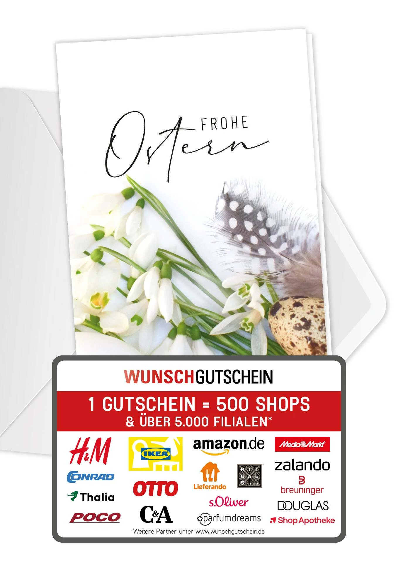 Frohe Ostern - Federn