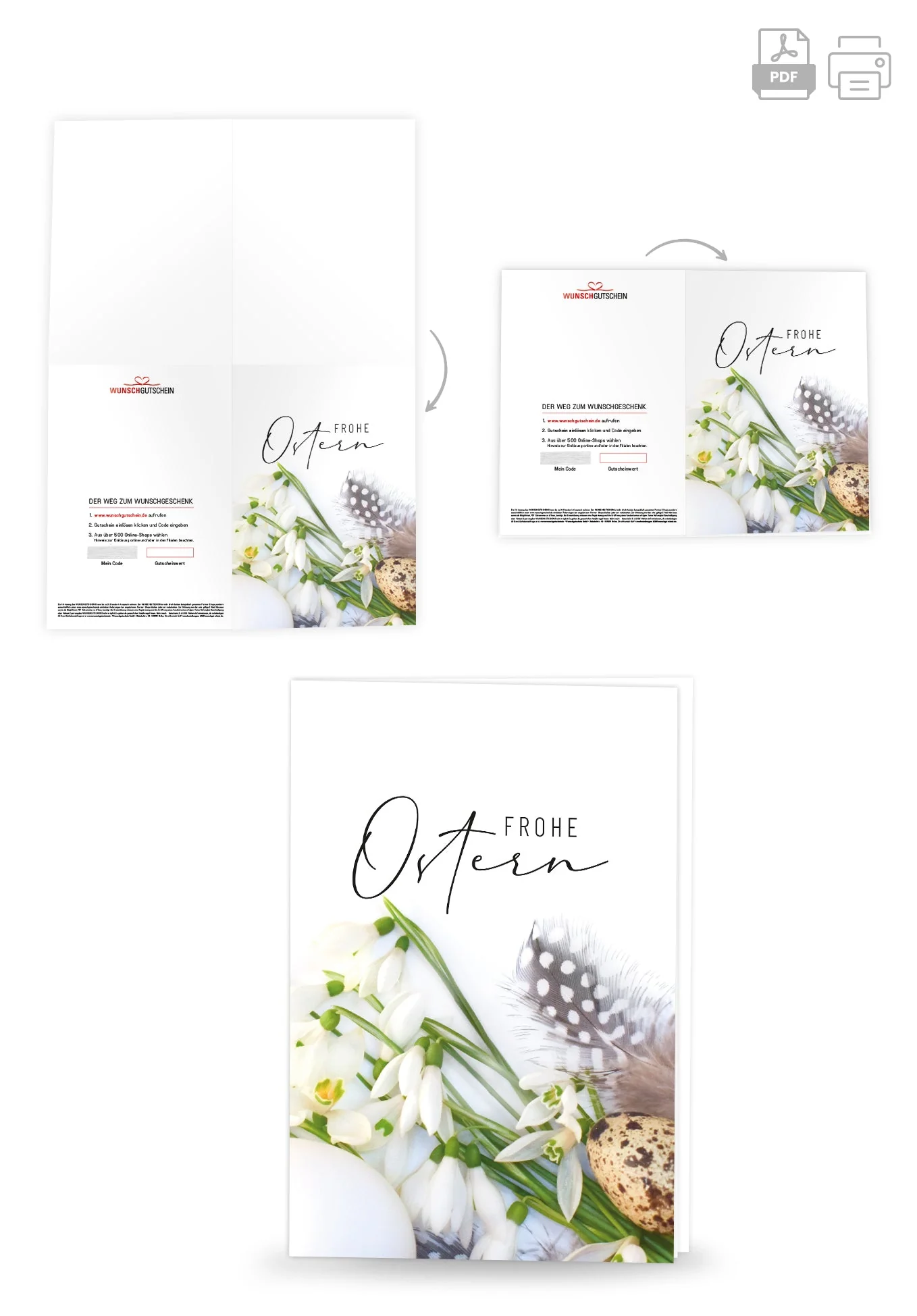 Frohe Ostern - Federn PDF - Image 4