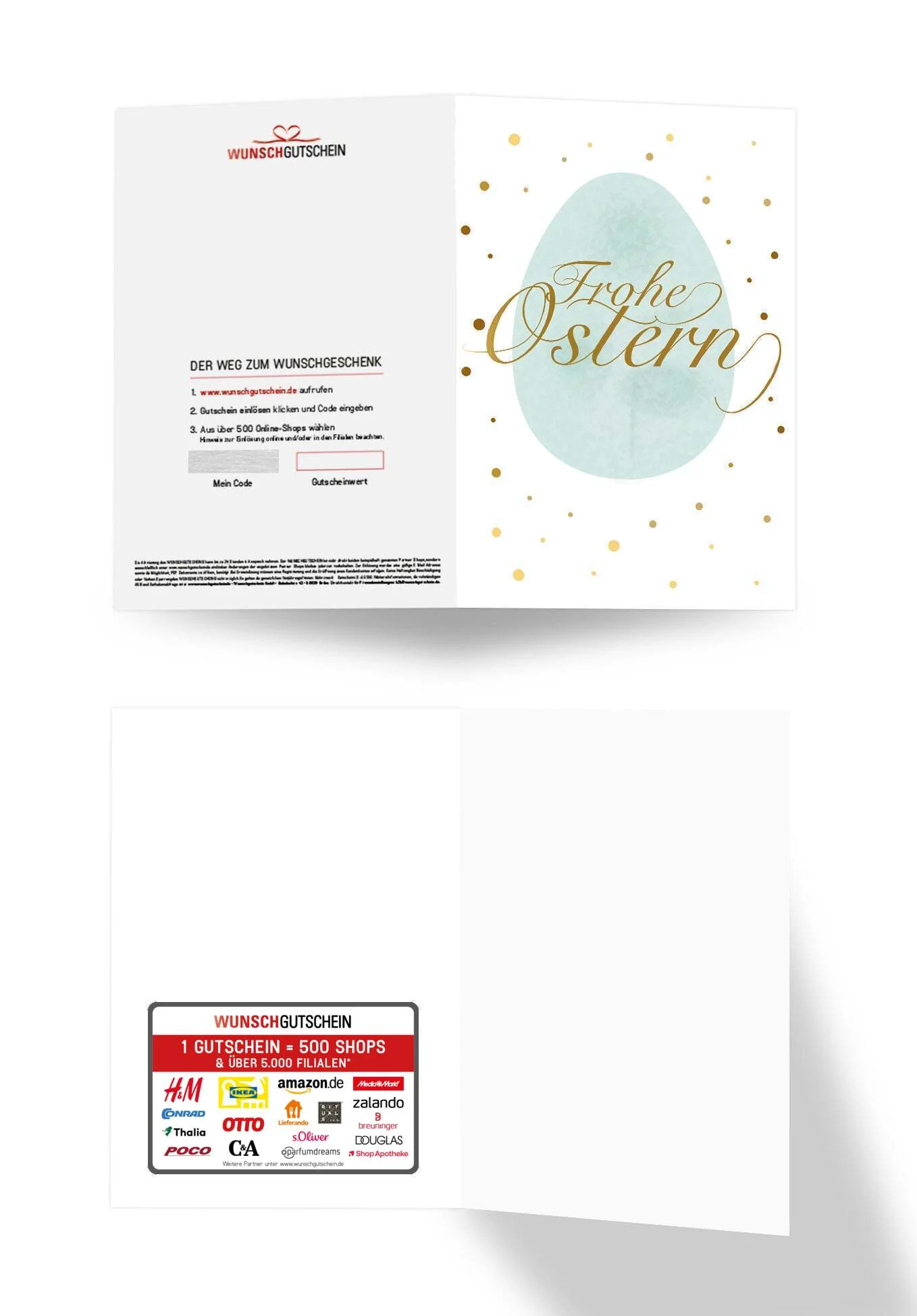 Frohe Ostern - Osterei Gold - Image 3