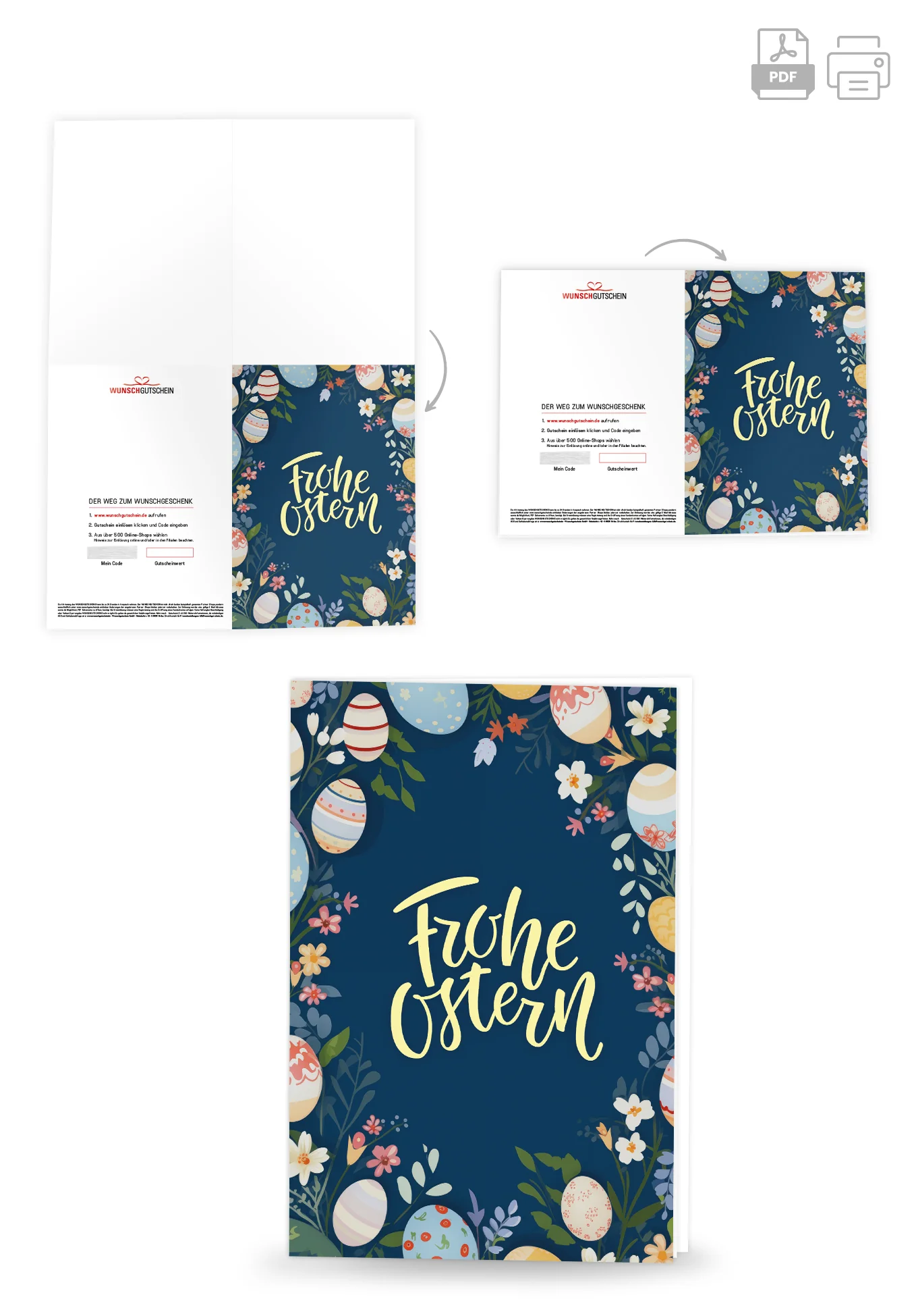 Frohe Ostern - Ostereier Blumen - Image 4