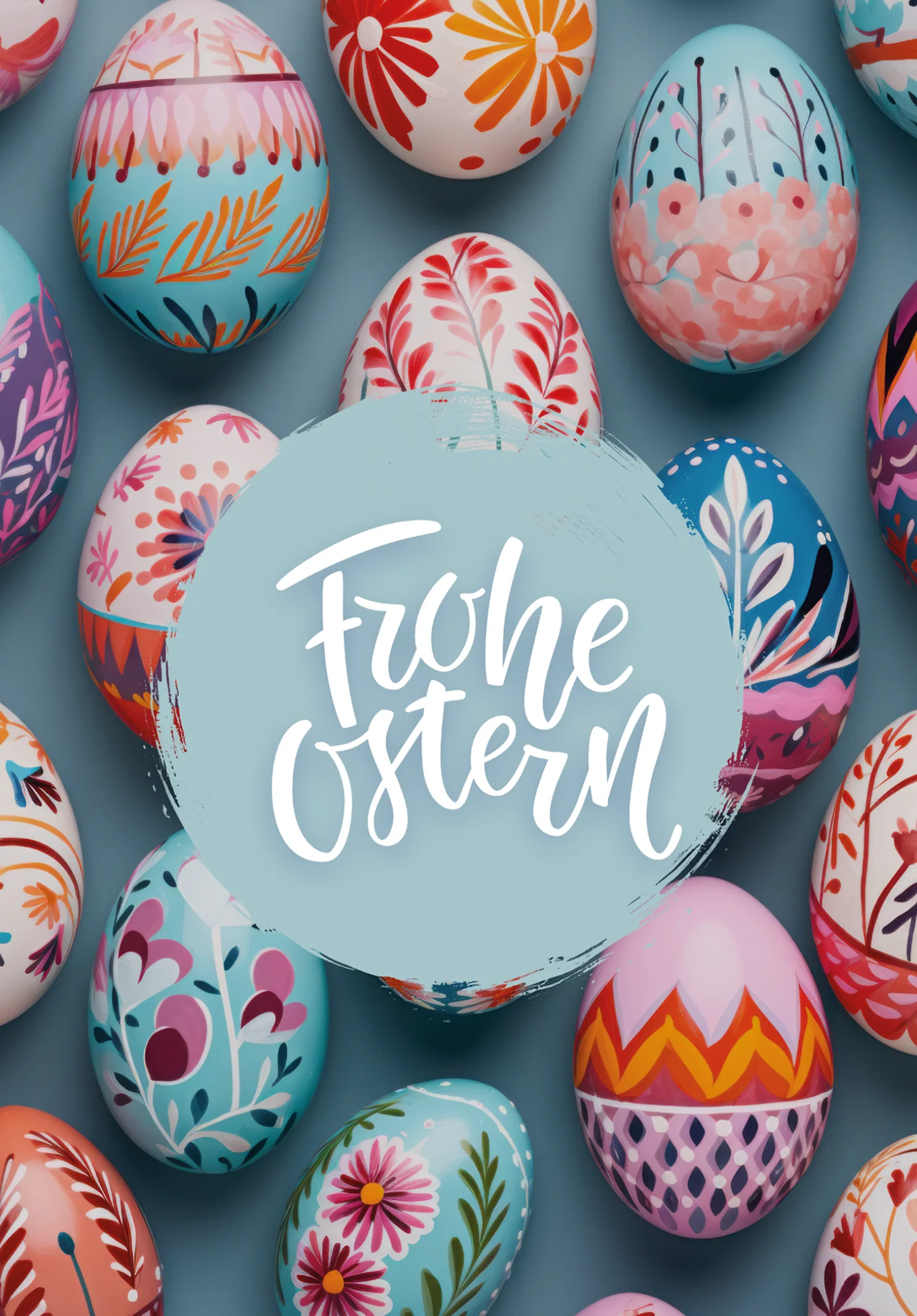 Frohe Ostern - Ostereier Bunt PDF - Image 2