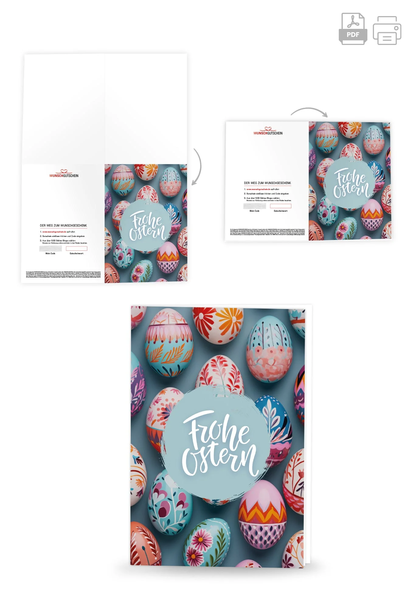 Frohe Ostern - Ostereier Bunt PDF - Image 4