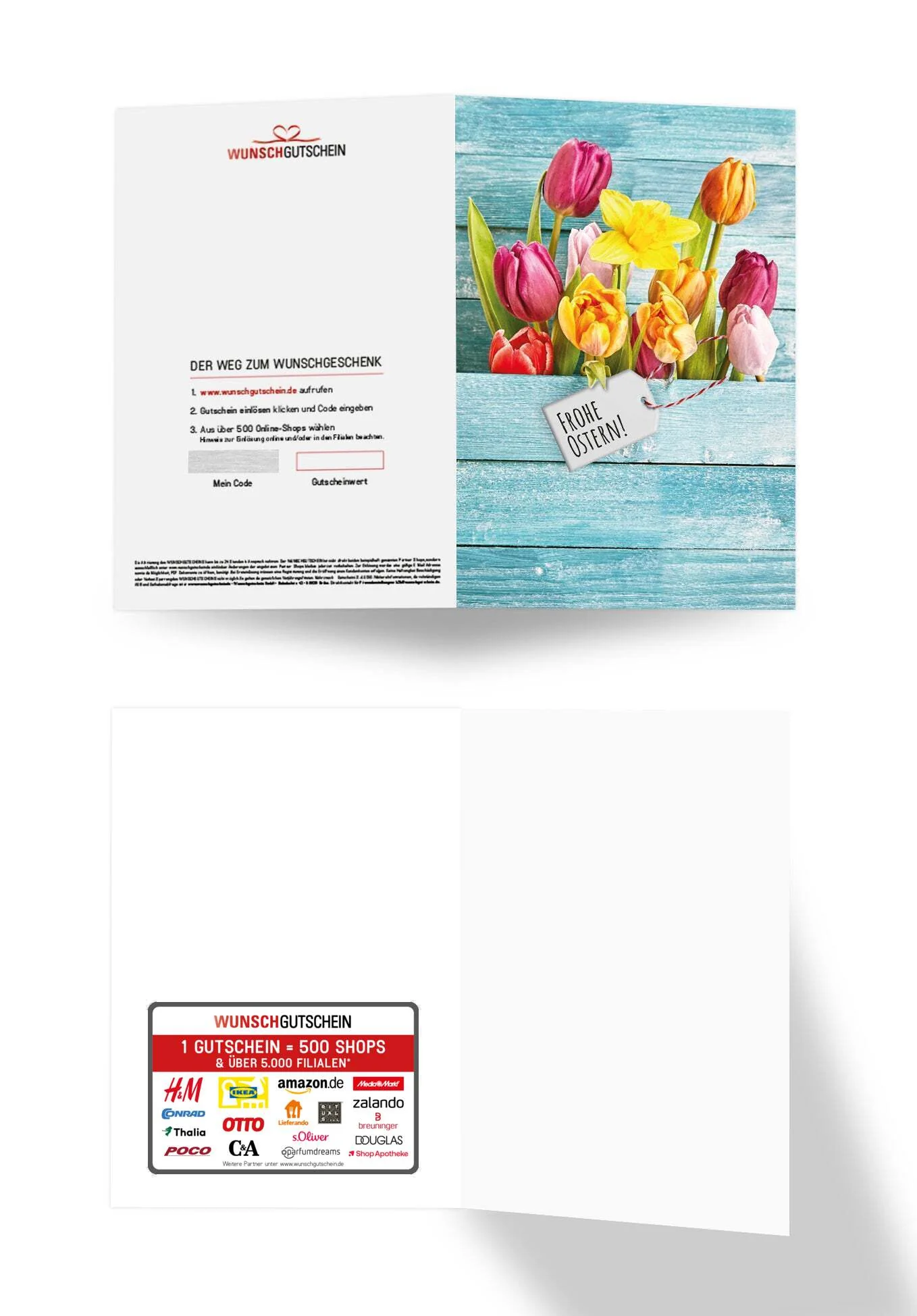 Frohe Ostern - Tulpen Holz PDF - Image 3