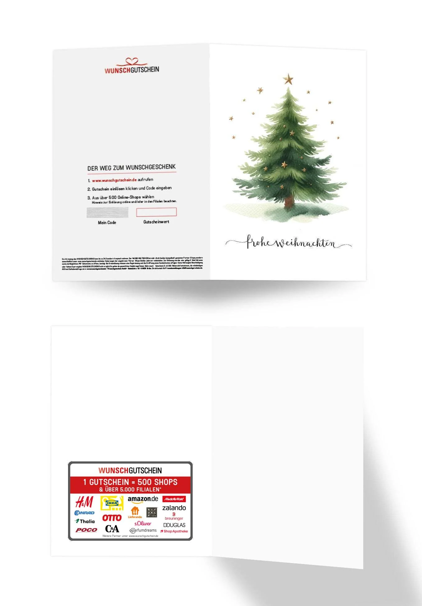 Frohe Weihnachen - Tannenbaum Sterne PDF - Image 3
