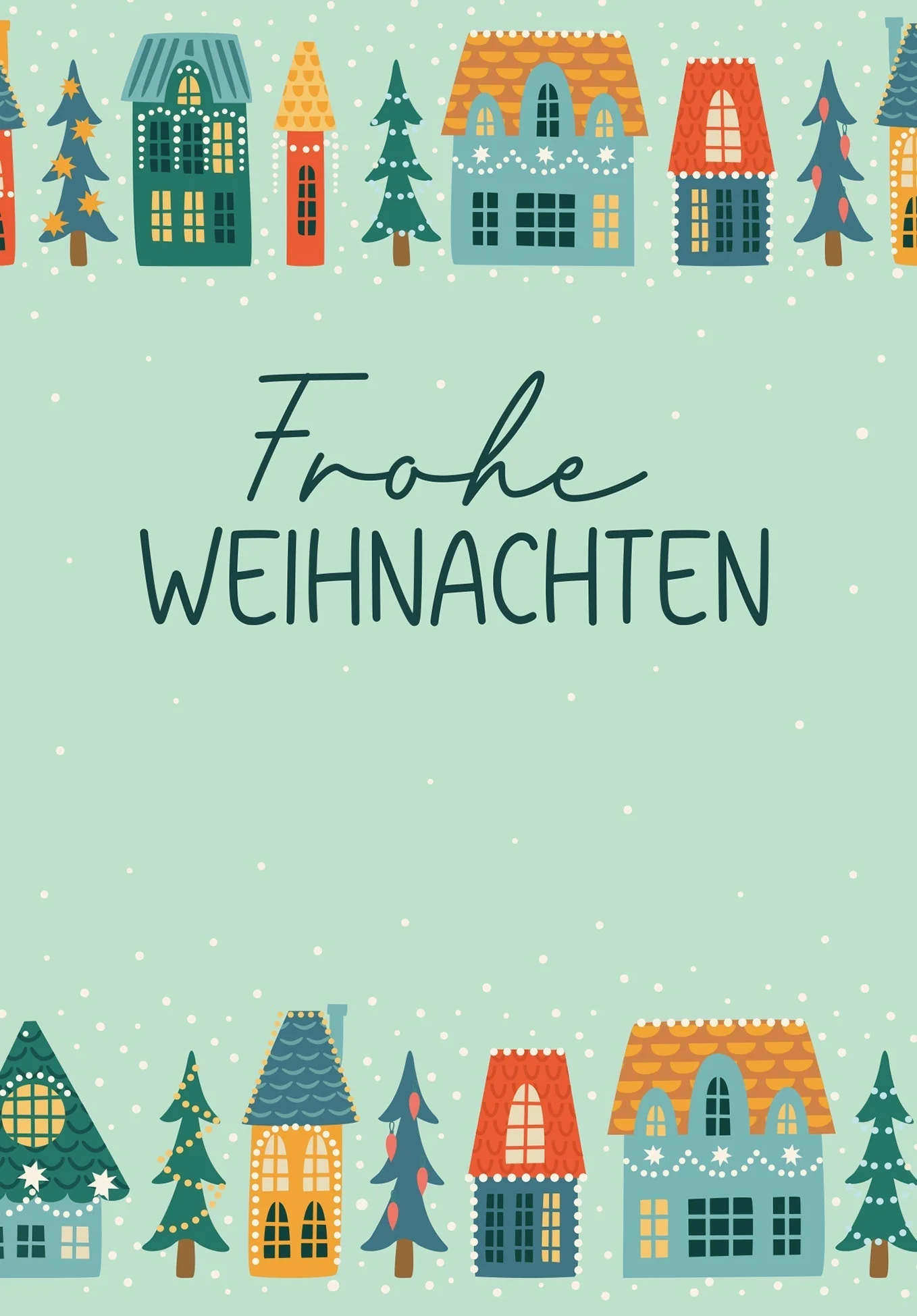 Frohe Weihnachten - Häuser PDF - Image 2