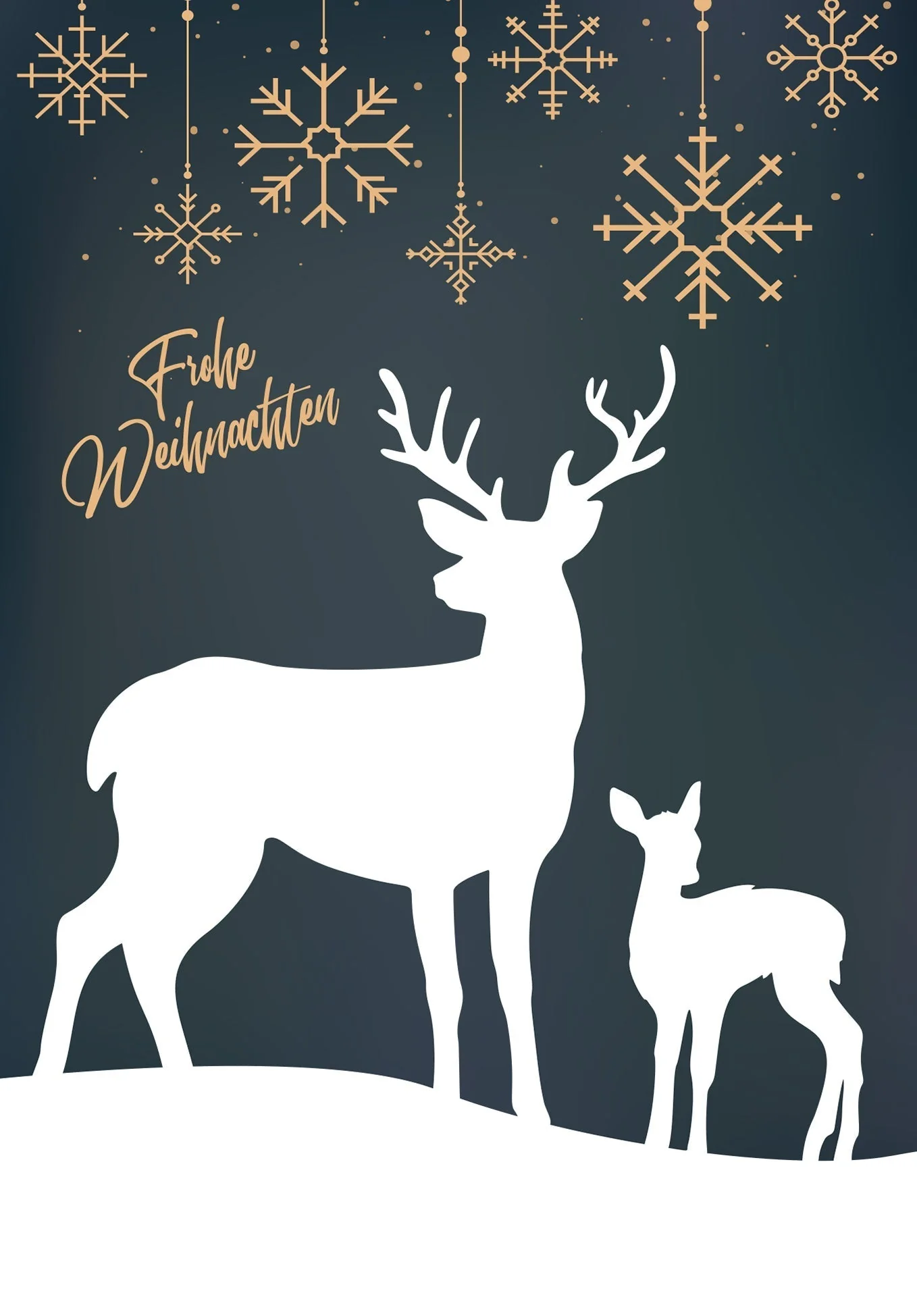 Frohe Weihnachten - Rentier PDF - Image 2