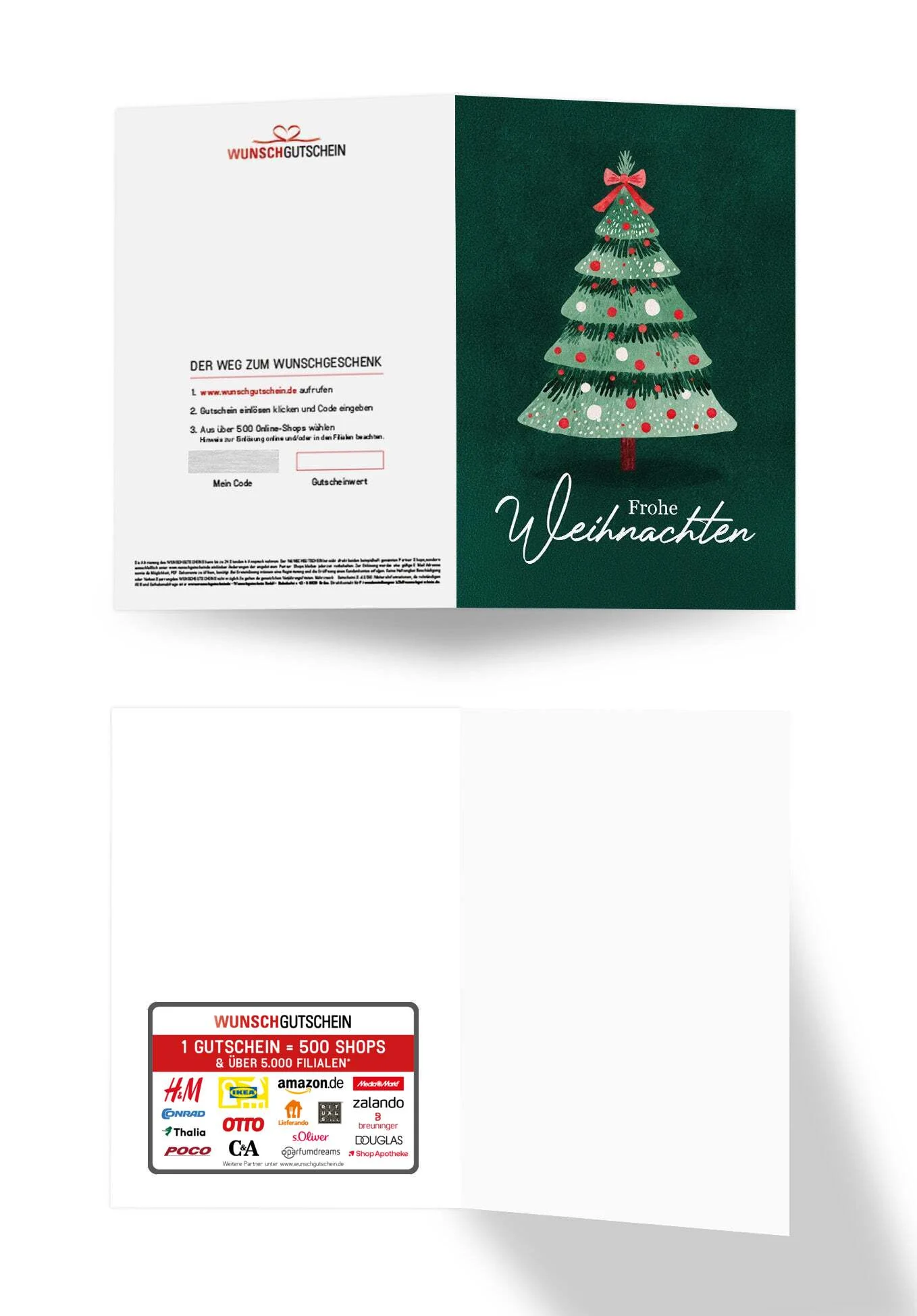 Frohe Weihnachten - Tannenbaum Grün PDF - Image 3
