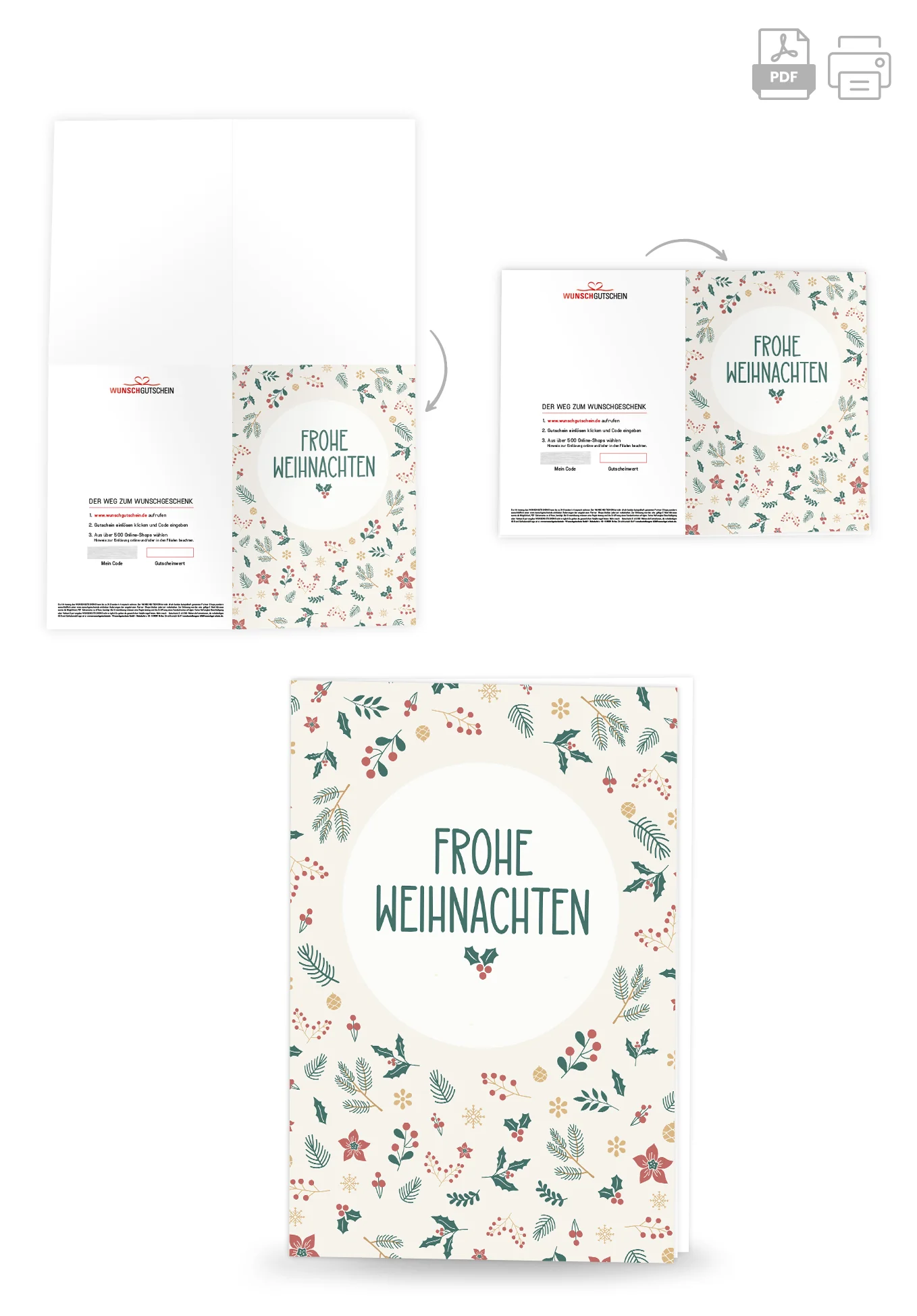 Frohe Weihnachten - Zweige - Image 4