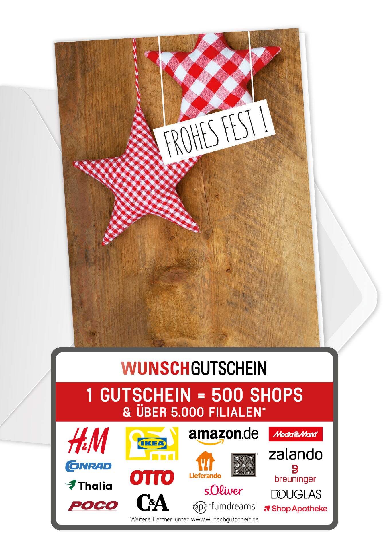 Frohes Fest - Stern PDF