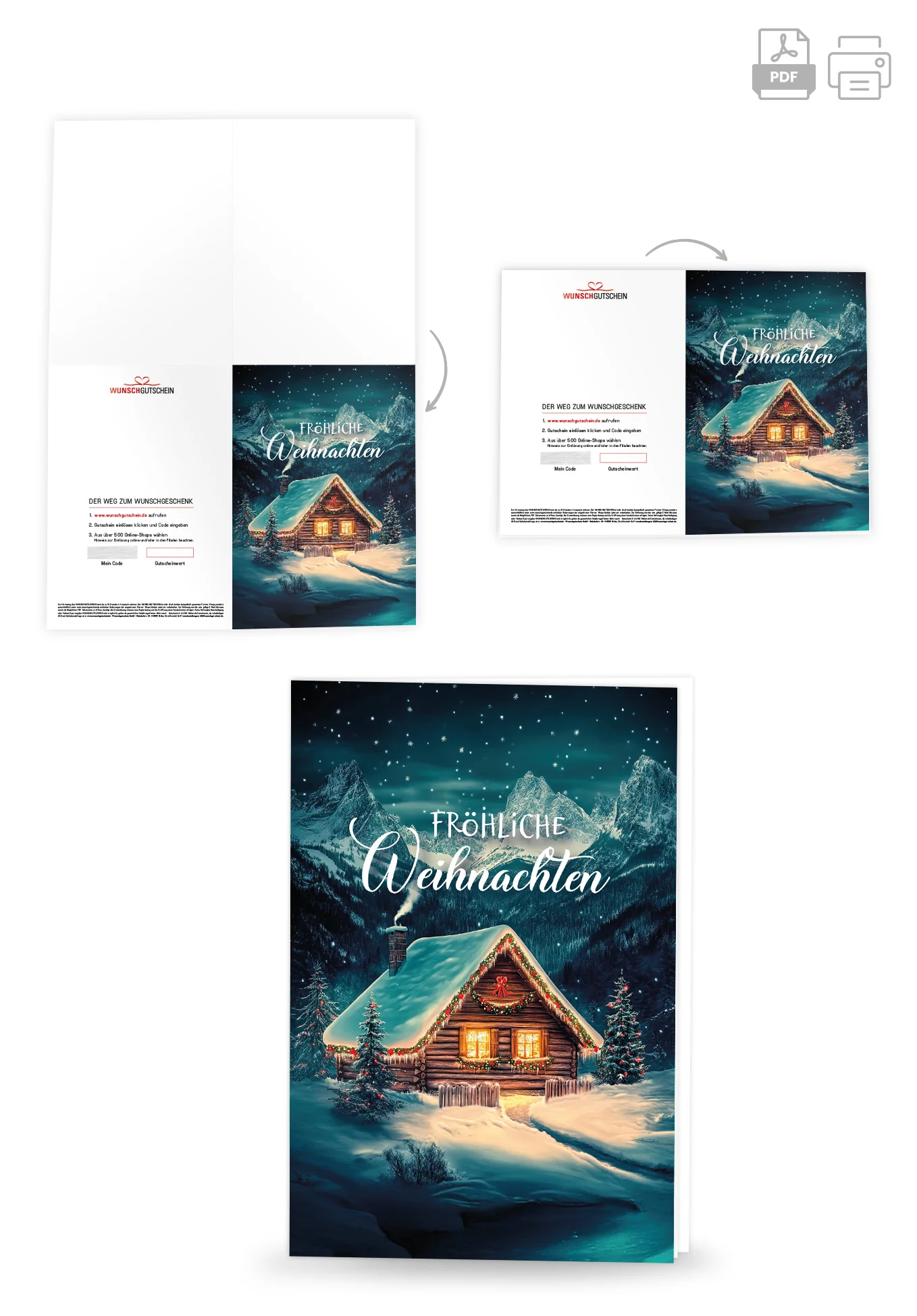 Fröhliche Weihnachten - Berghütte - Image 4