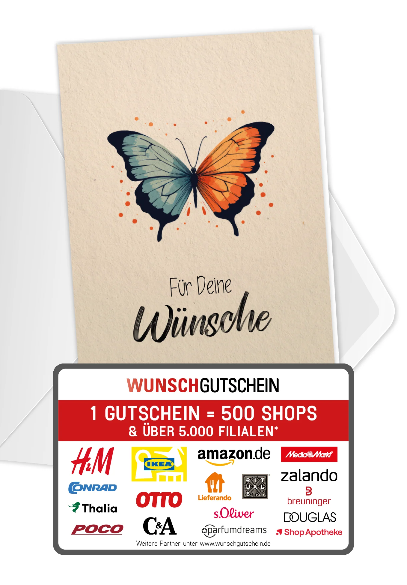Für deine Wünsche - Schmetterling PDF