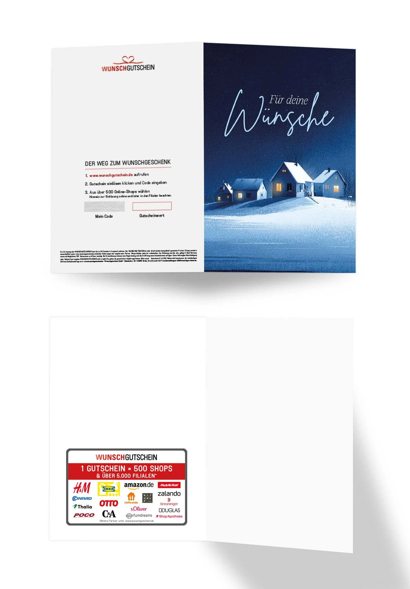 Für deine Wünsche - Winterstadt Blau - Image 3