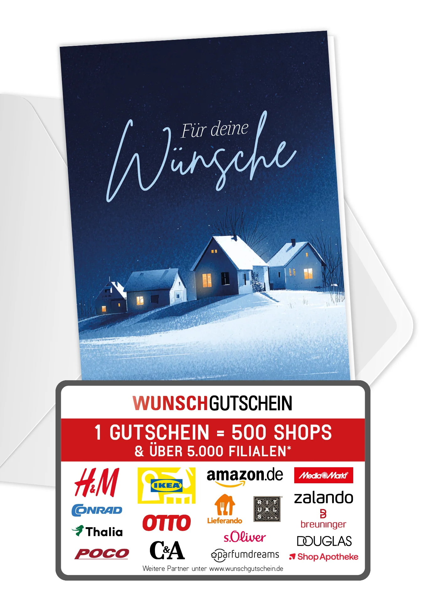 Für deine Wünsche - Winterstadt Blau PDF