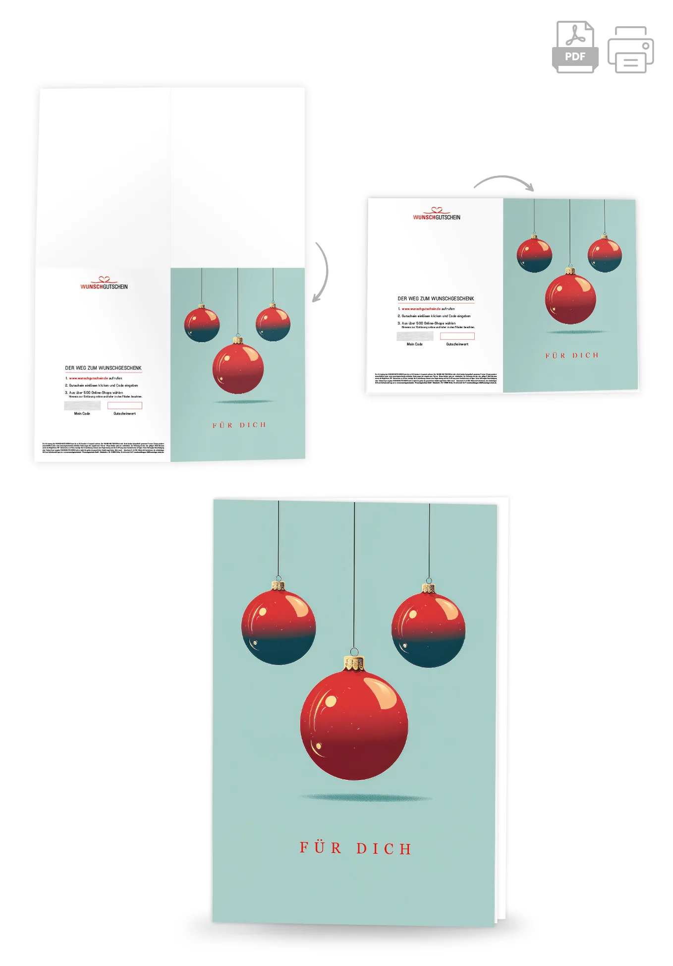 Für Dich - Weihnachtskugeln - Image 4