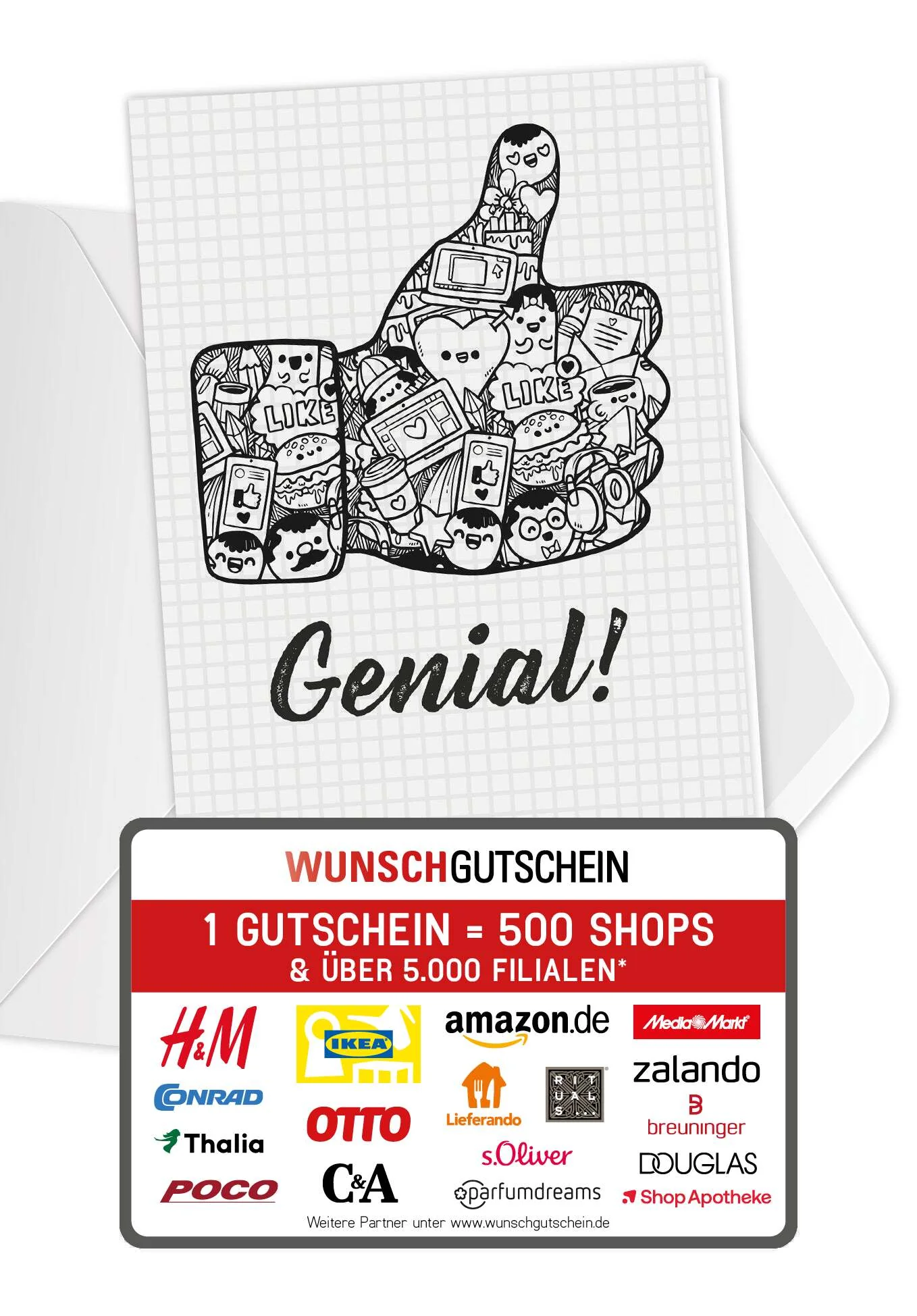 Genial - Daumen hoch