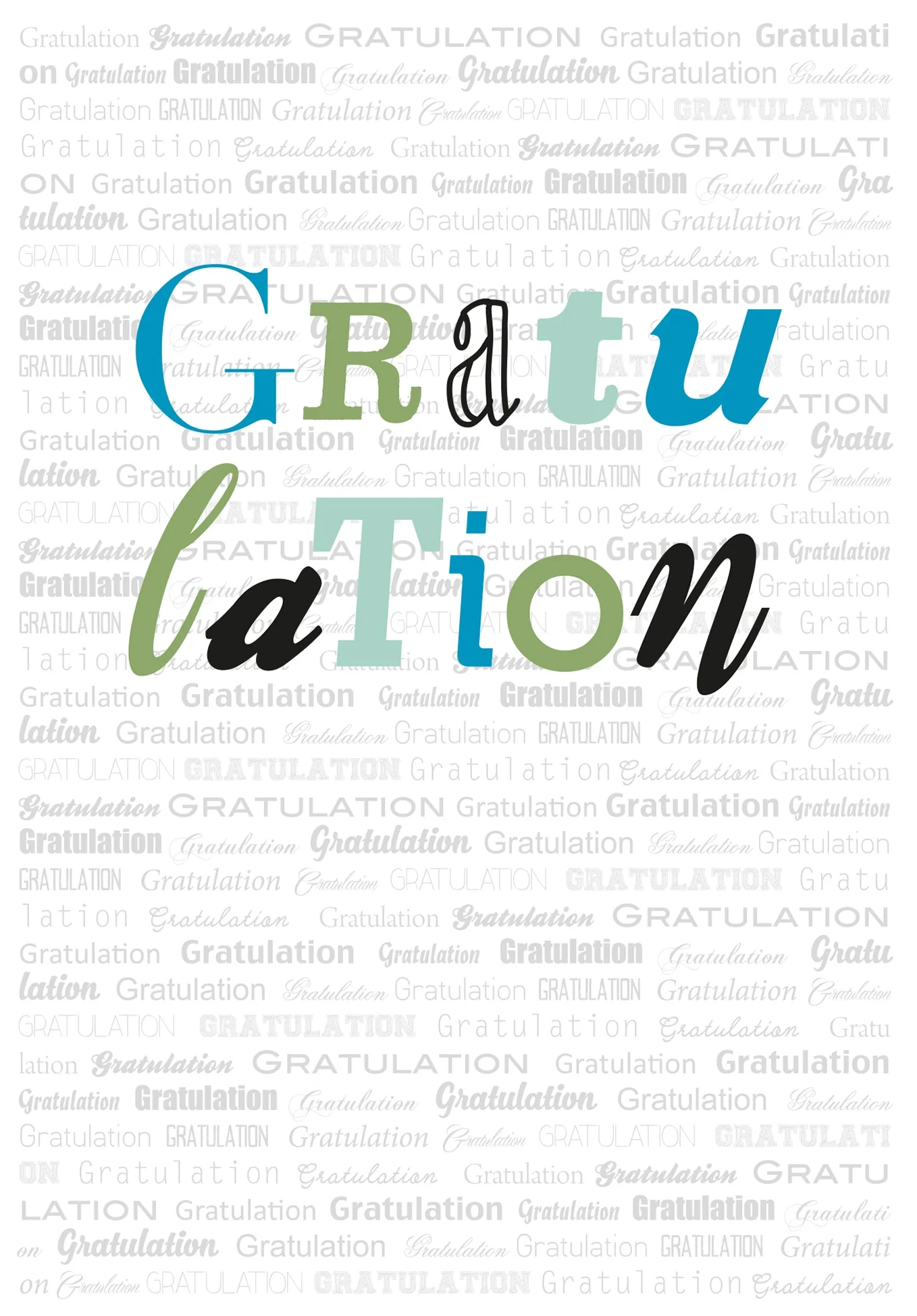 Gratulation - Grau PDF - Image 2