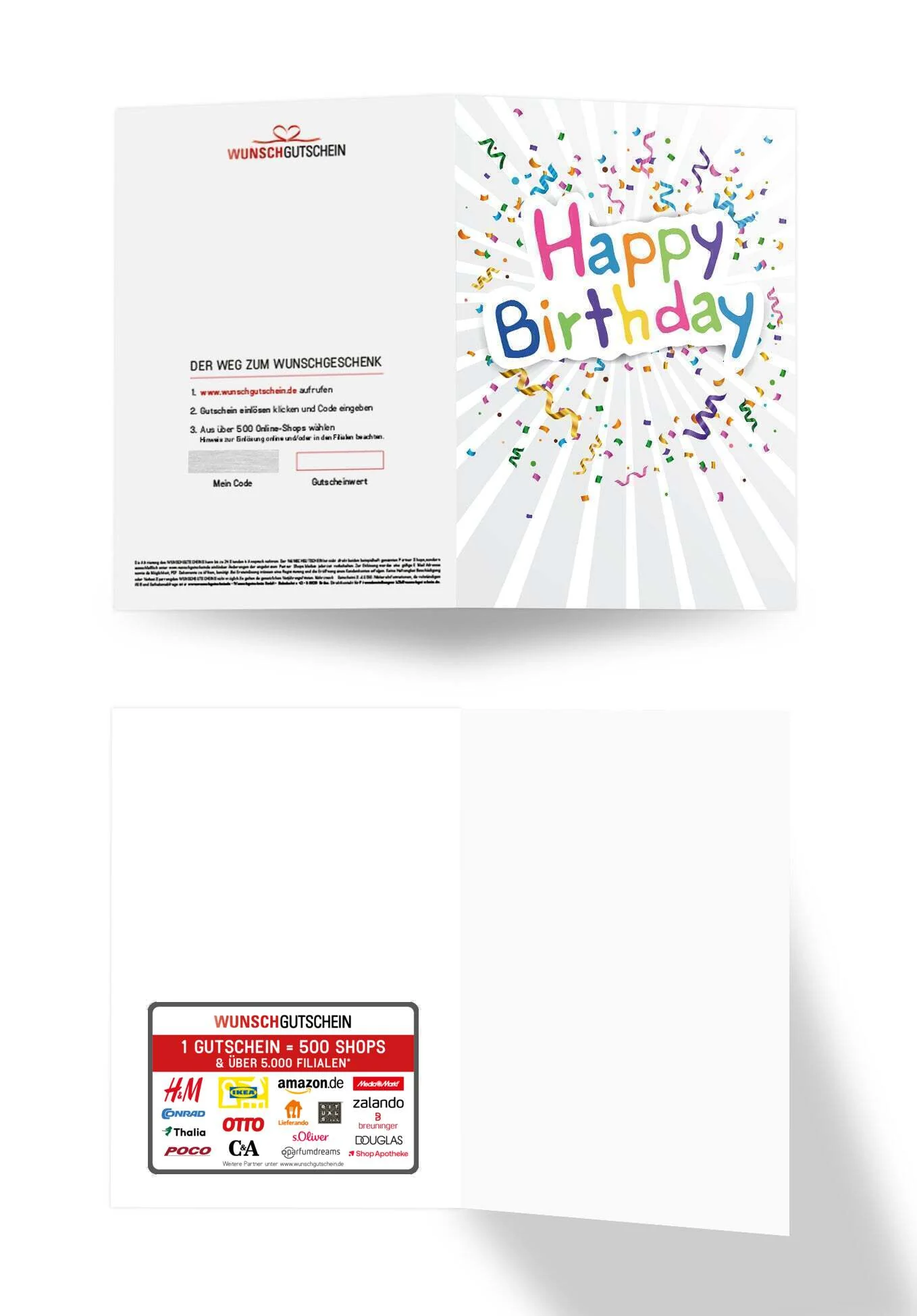 Happy Birthday - Buntes Konfetti PDF - Image 3