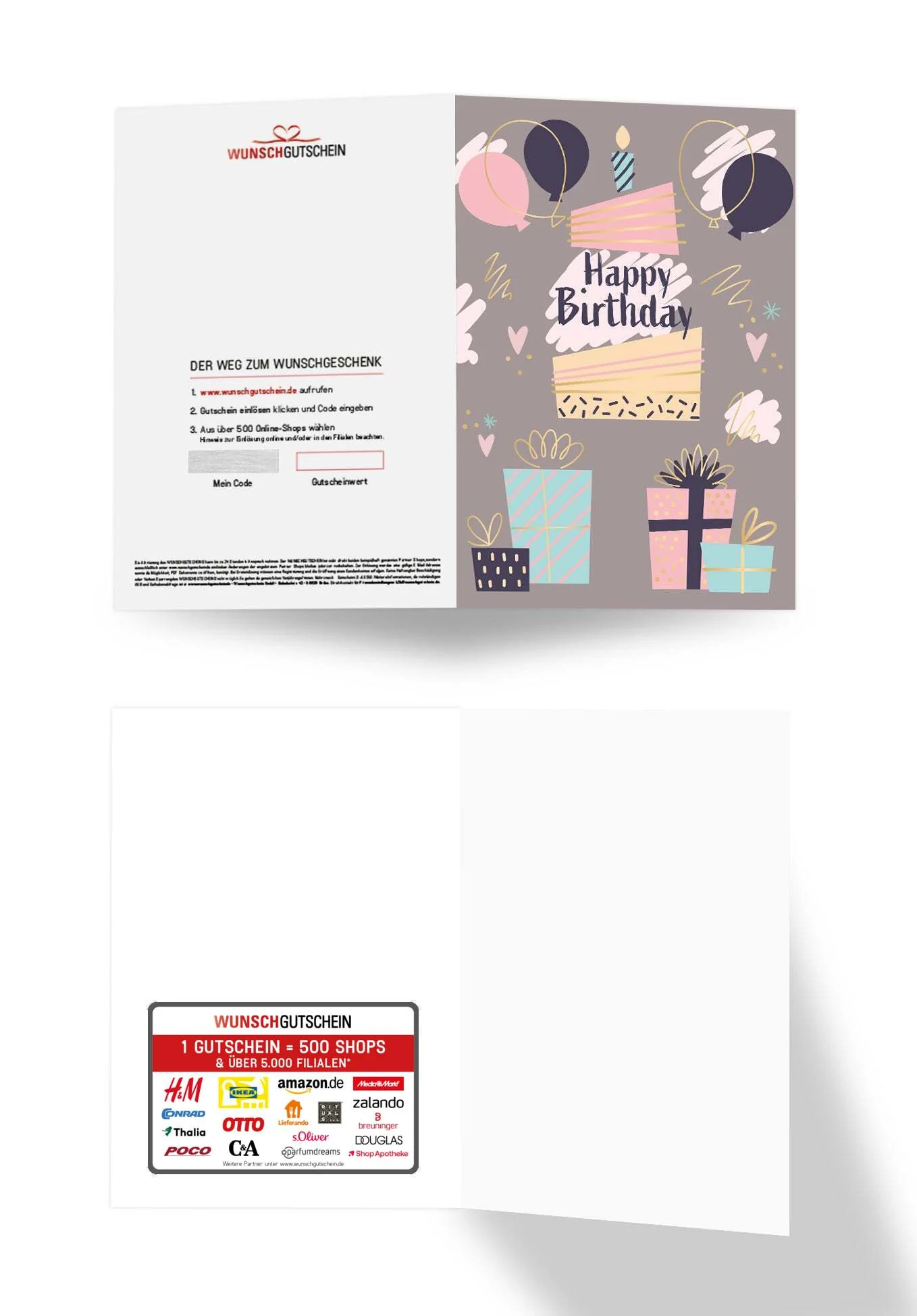 Happy Birthday - Grau PDF - Image 3