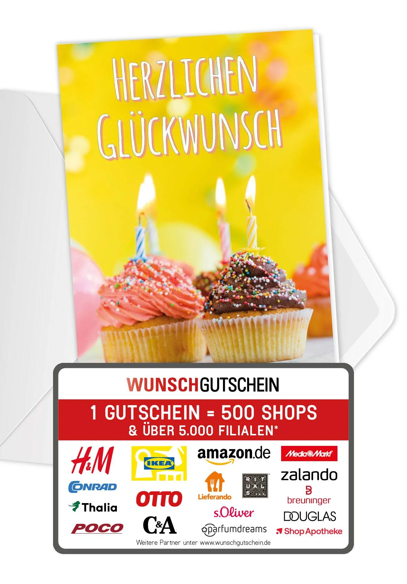 Herzlichen Glückwunsch - Muffins PDF