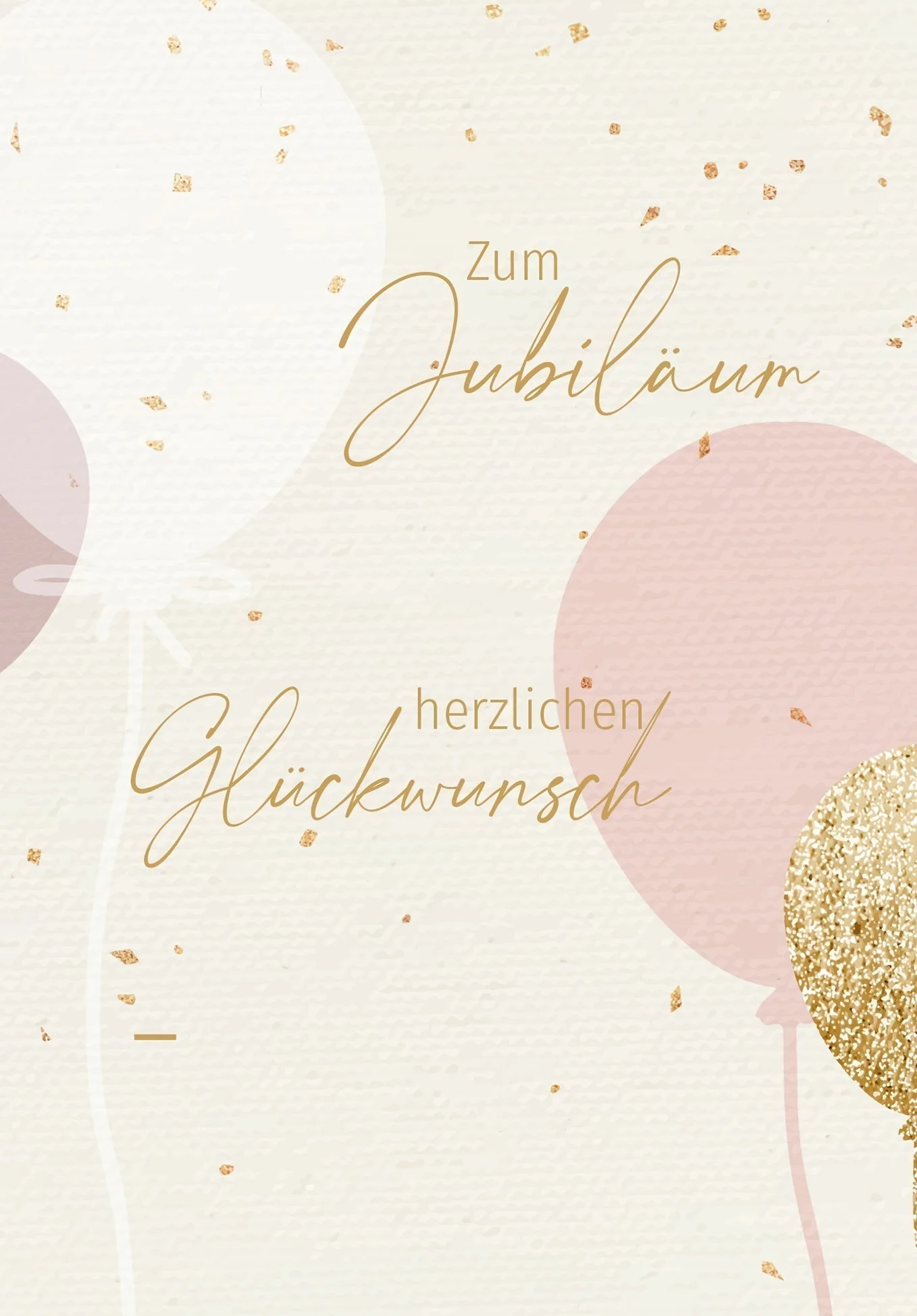 Jubiläum - Ballons Rosa - Image 2