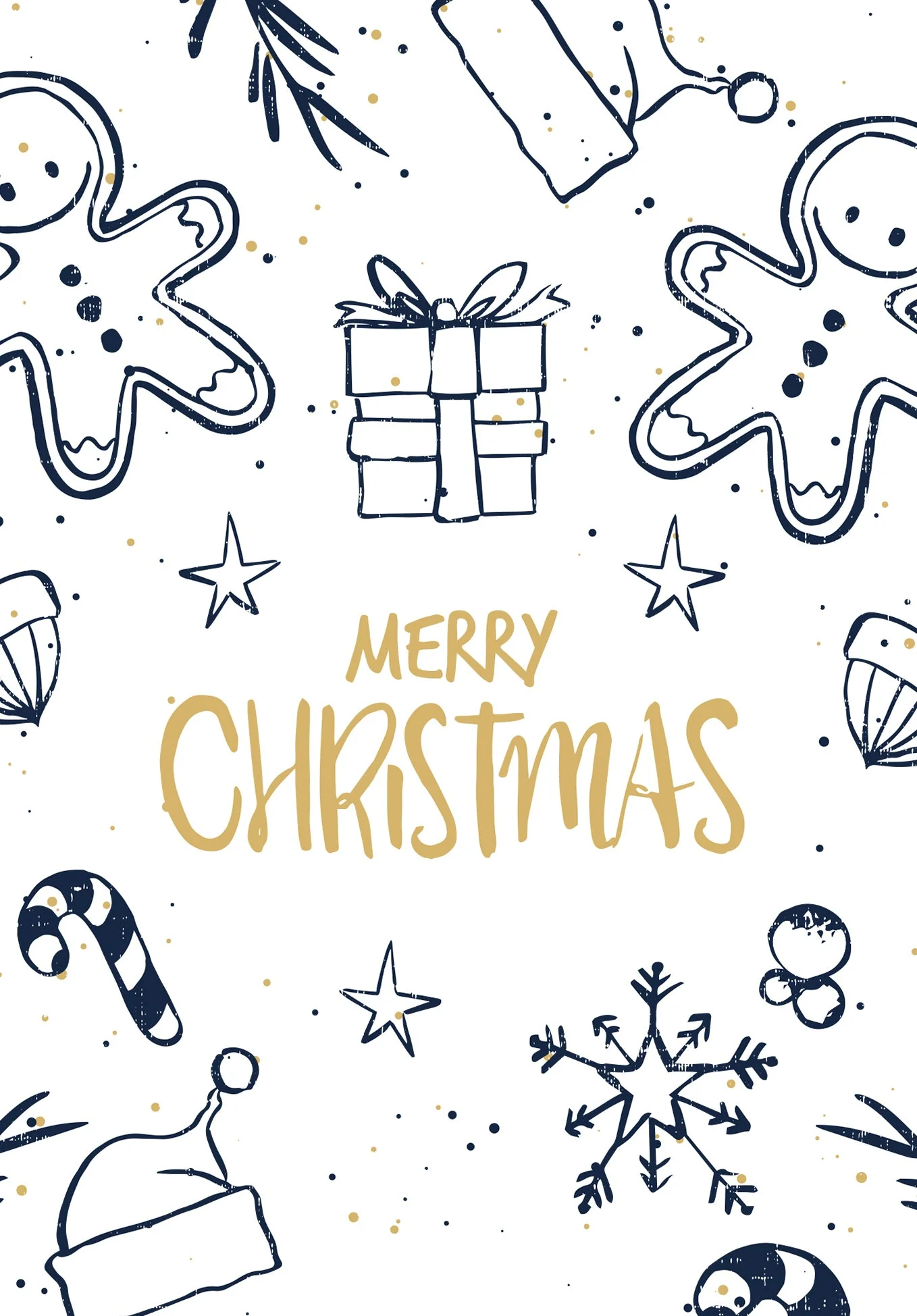 Merry Christmas - Lebkuchen Gold - Image 2