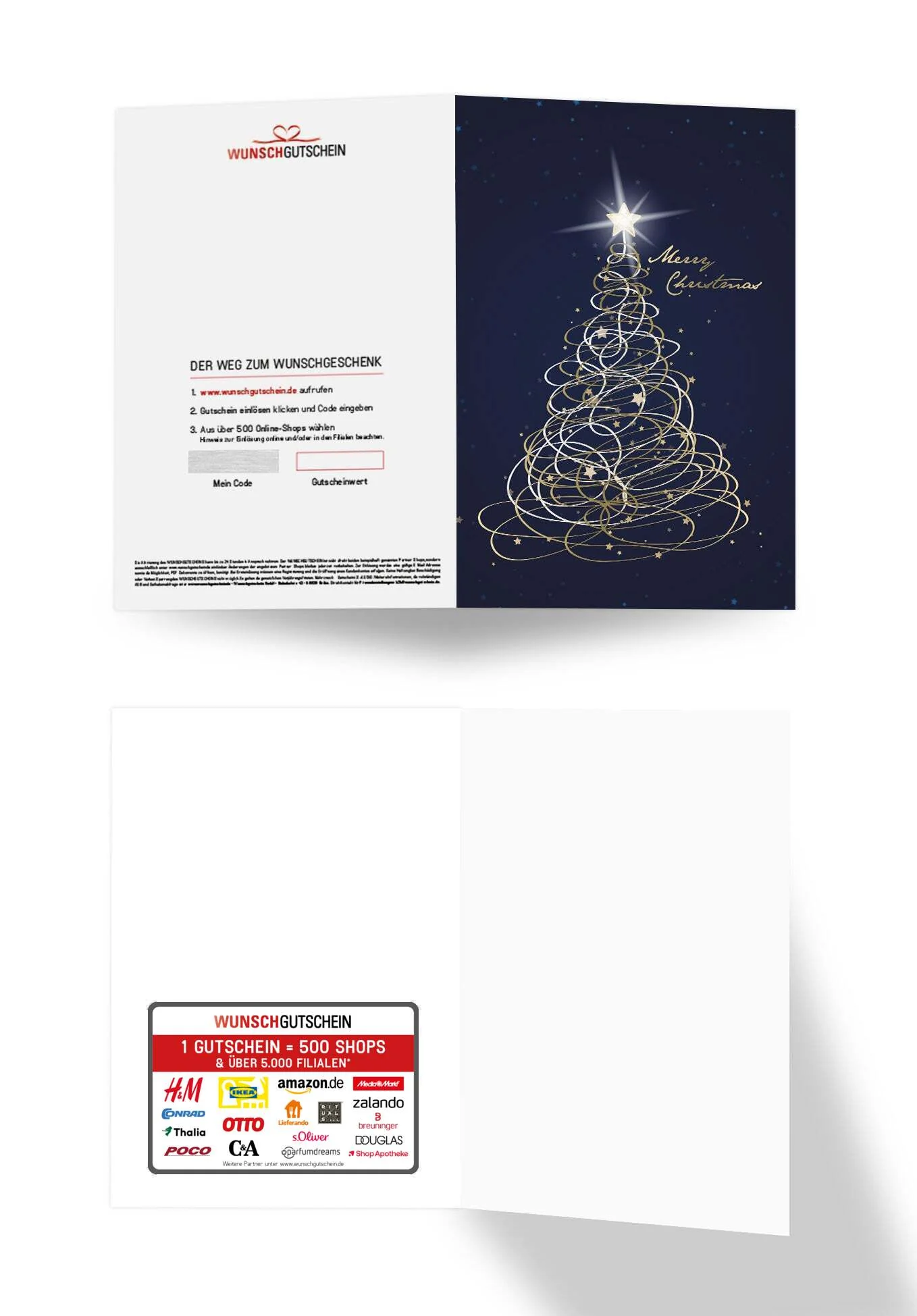 Merry Christmas - Tannenbaum Blau PDF - Image 3