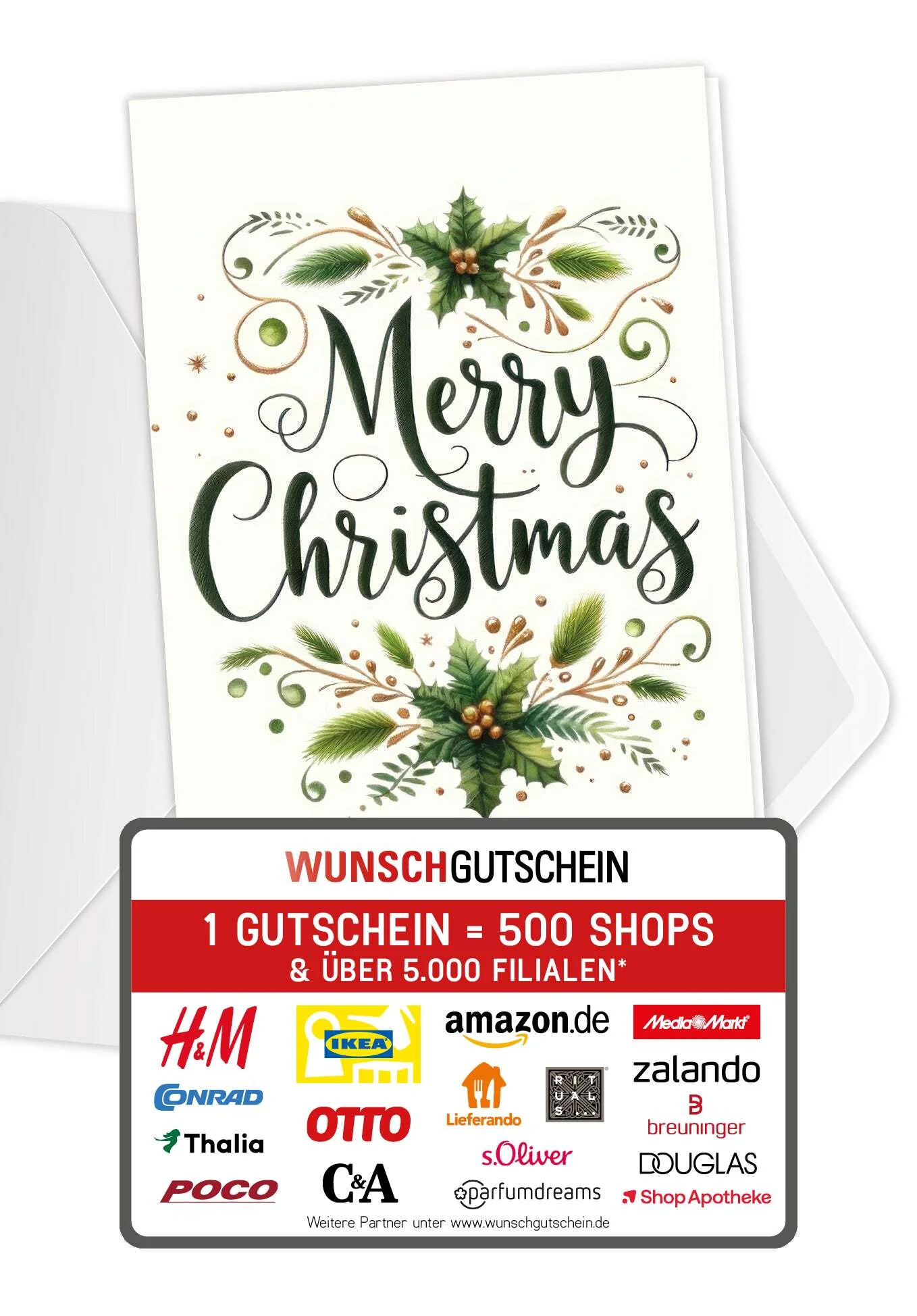 Merry Christmas - Zweige