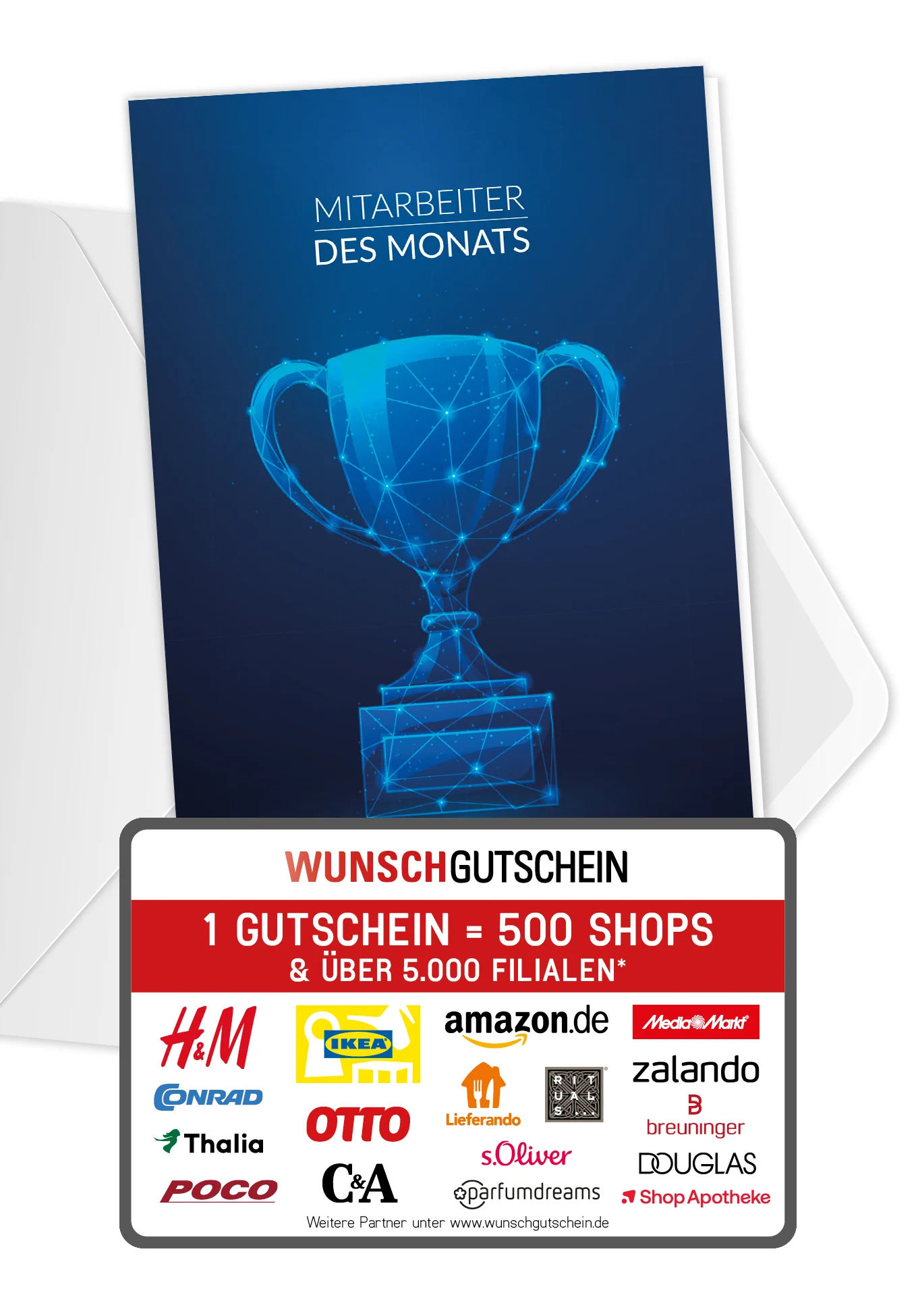 Mitarbeiter des Monats - Pokal Polygon PDF