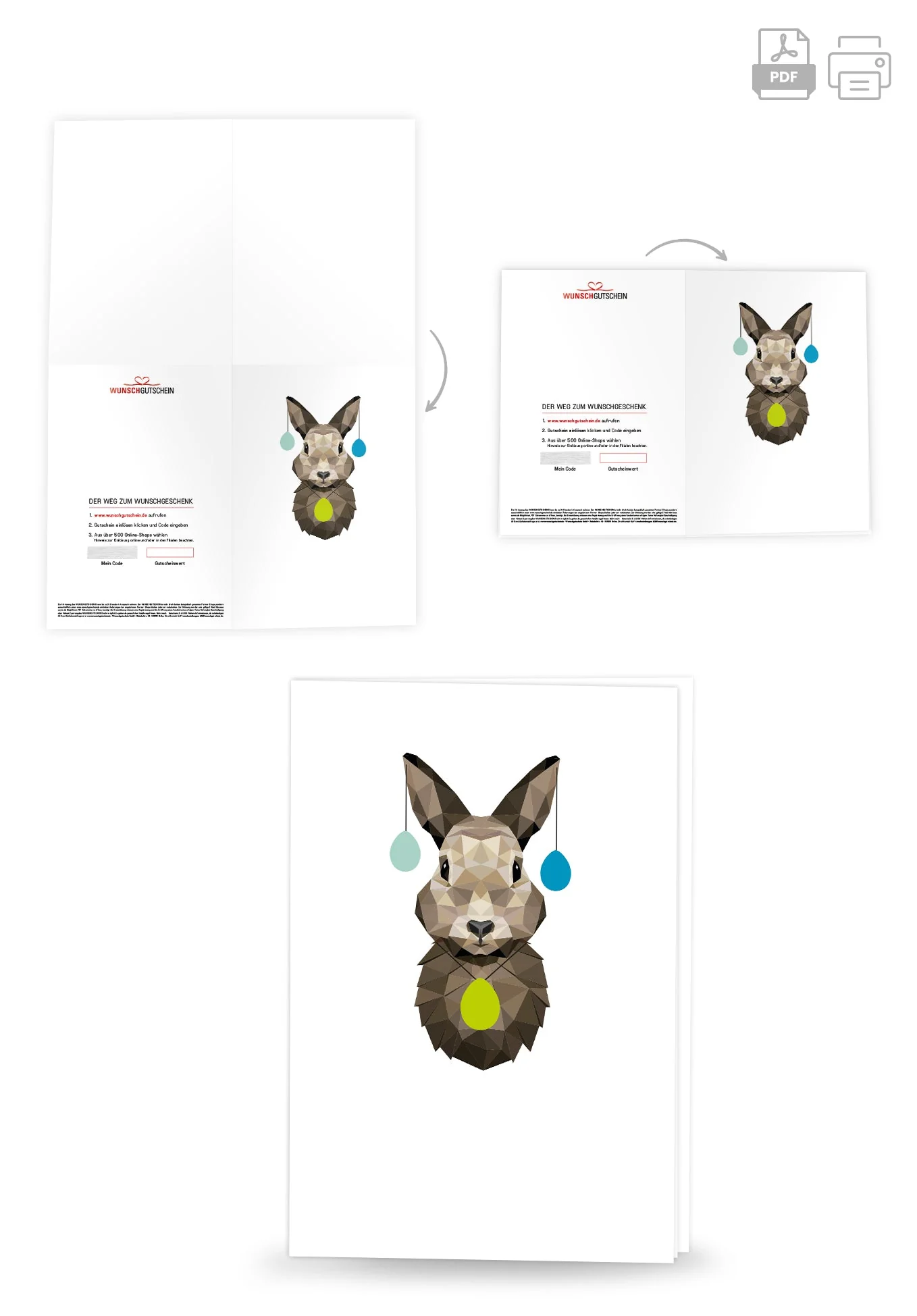 Osterhase Illustration PDF - Image 4