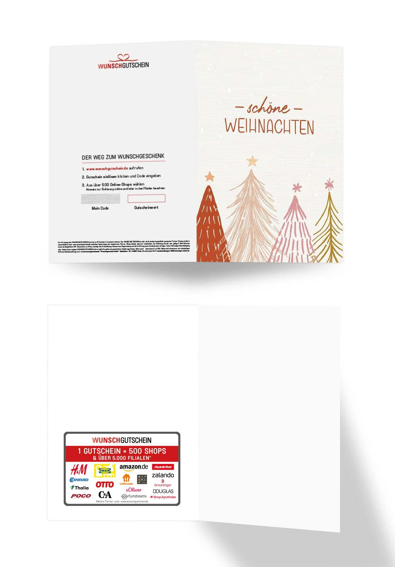 Schöne Weihnachten - Tannenbäume PDF - Image 3
