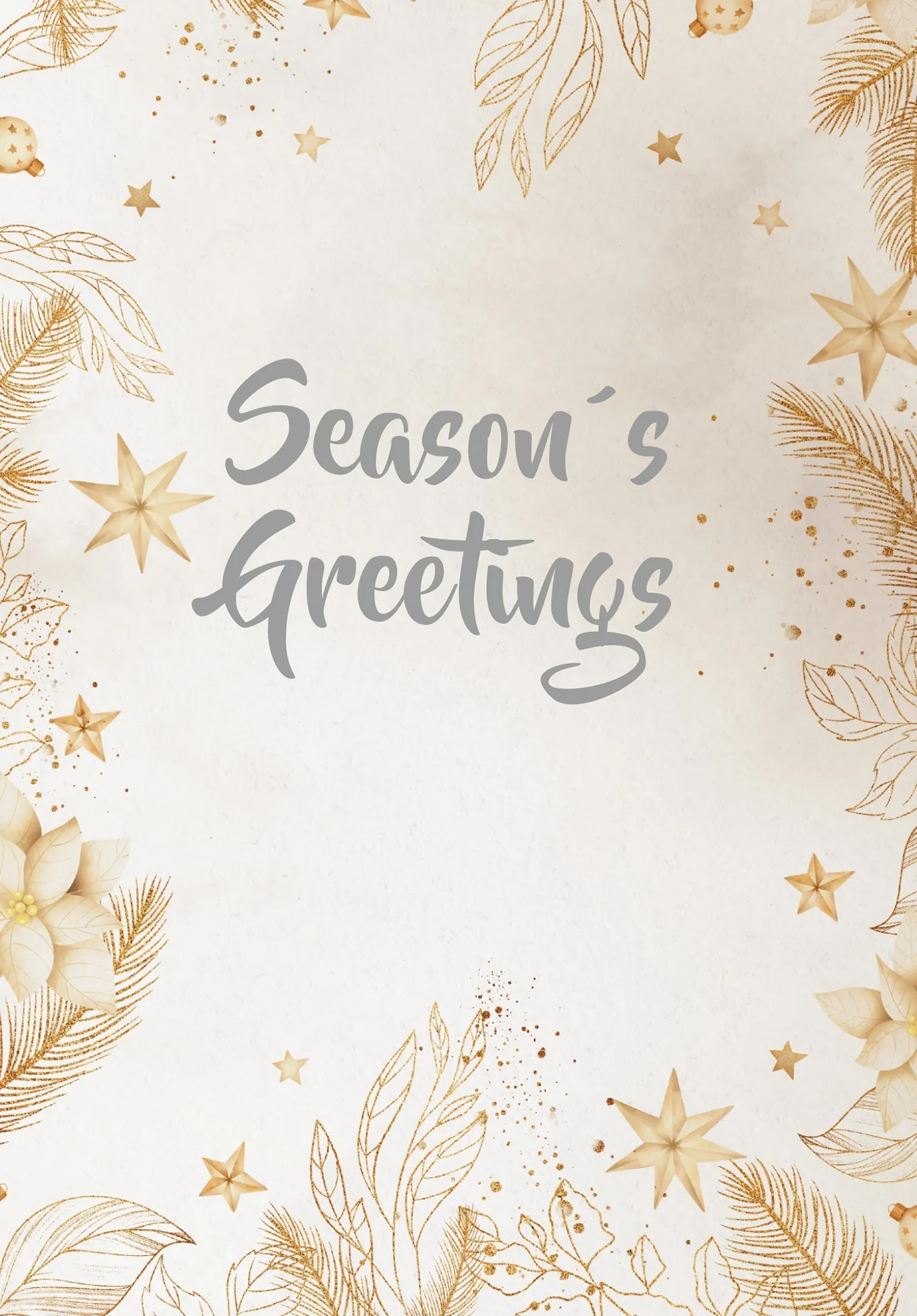 Season's Greetings - Gold PDF - Image 2