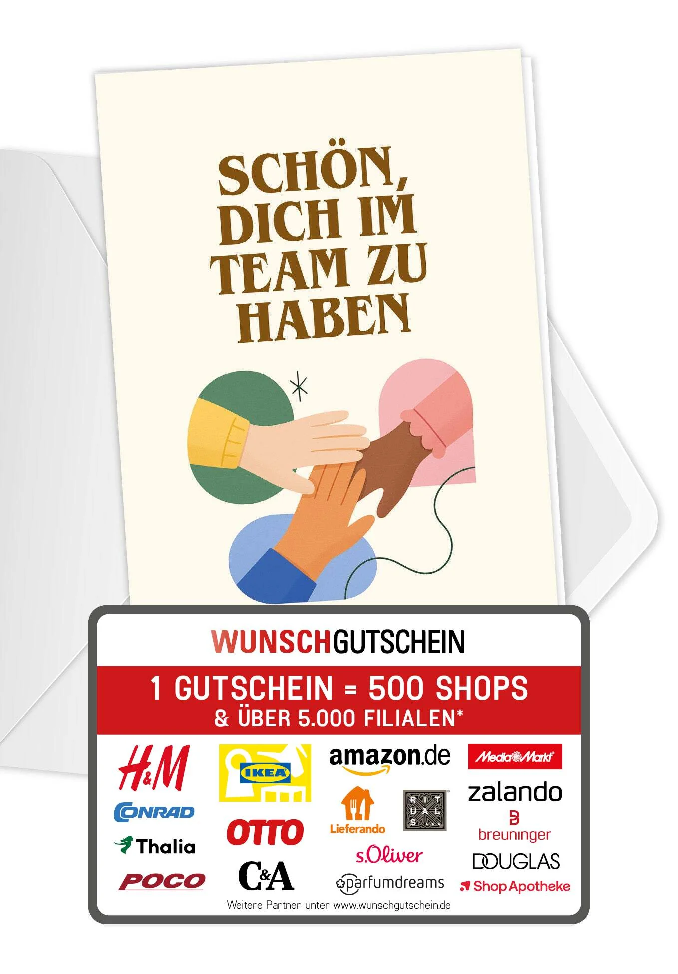 Team - Handschlag Beige PDF