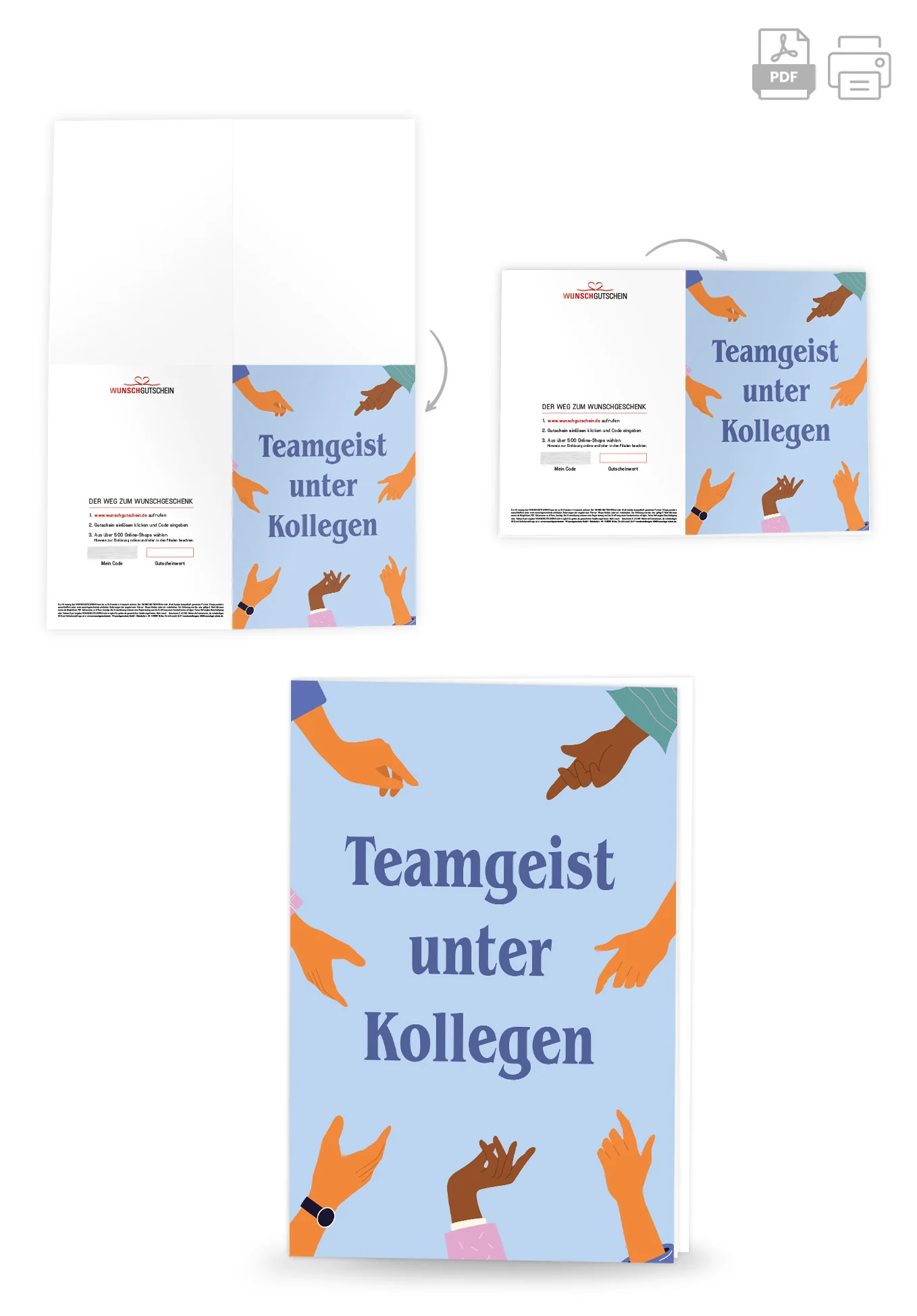 Teamgeist unter Kollegen - Hände - Image 4